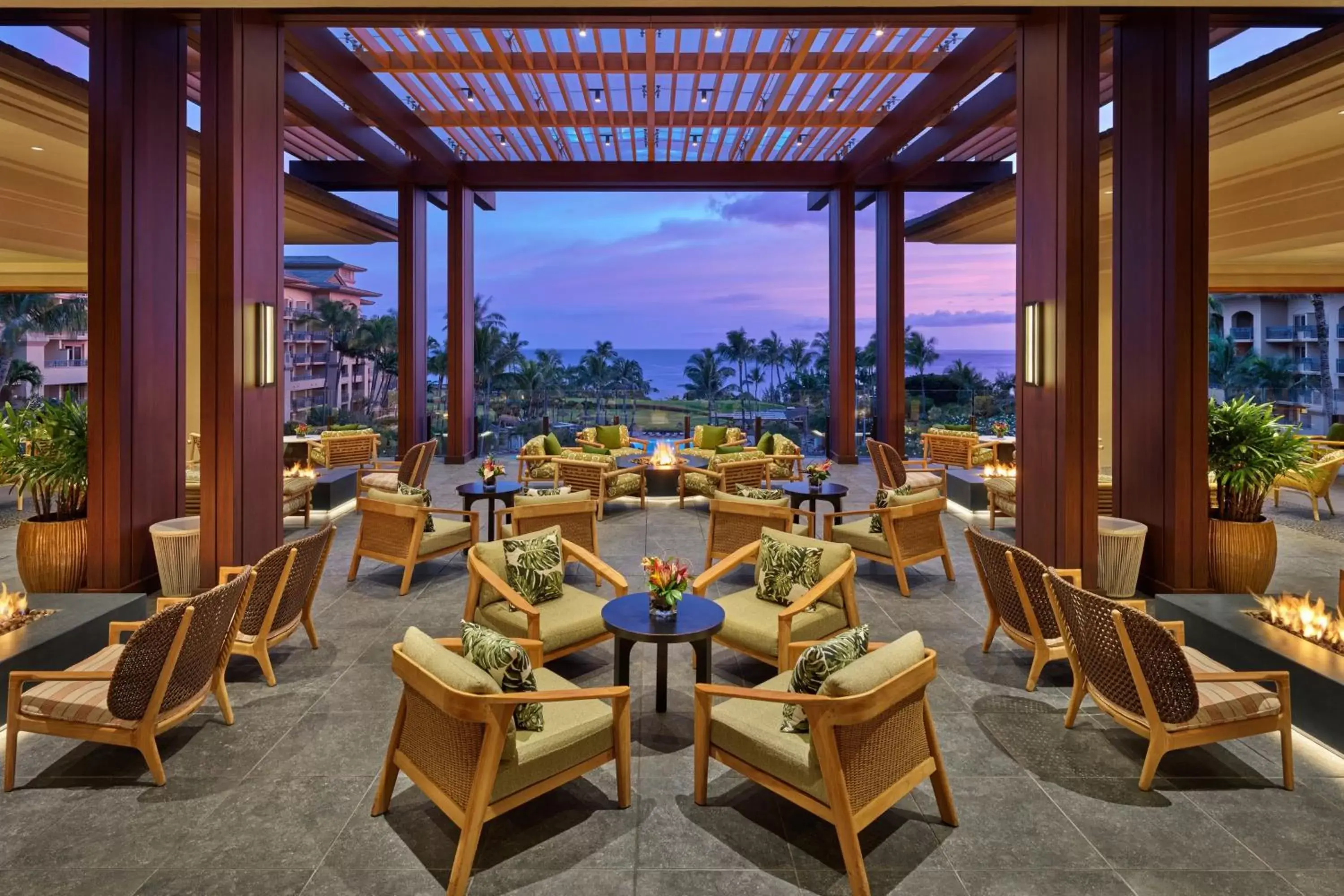 Lobby or reception in The Ritz-Carlton Maui, Kapalua