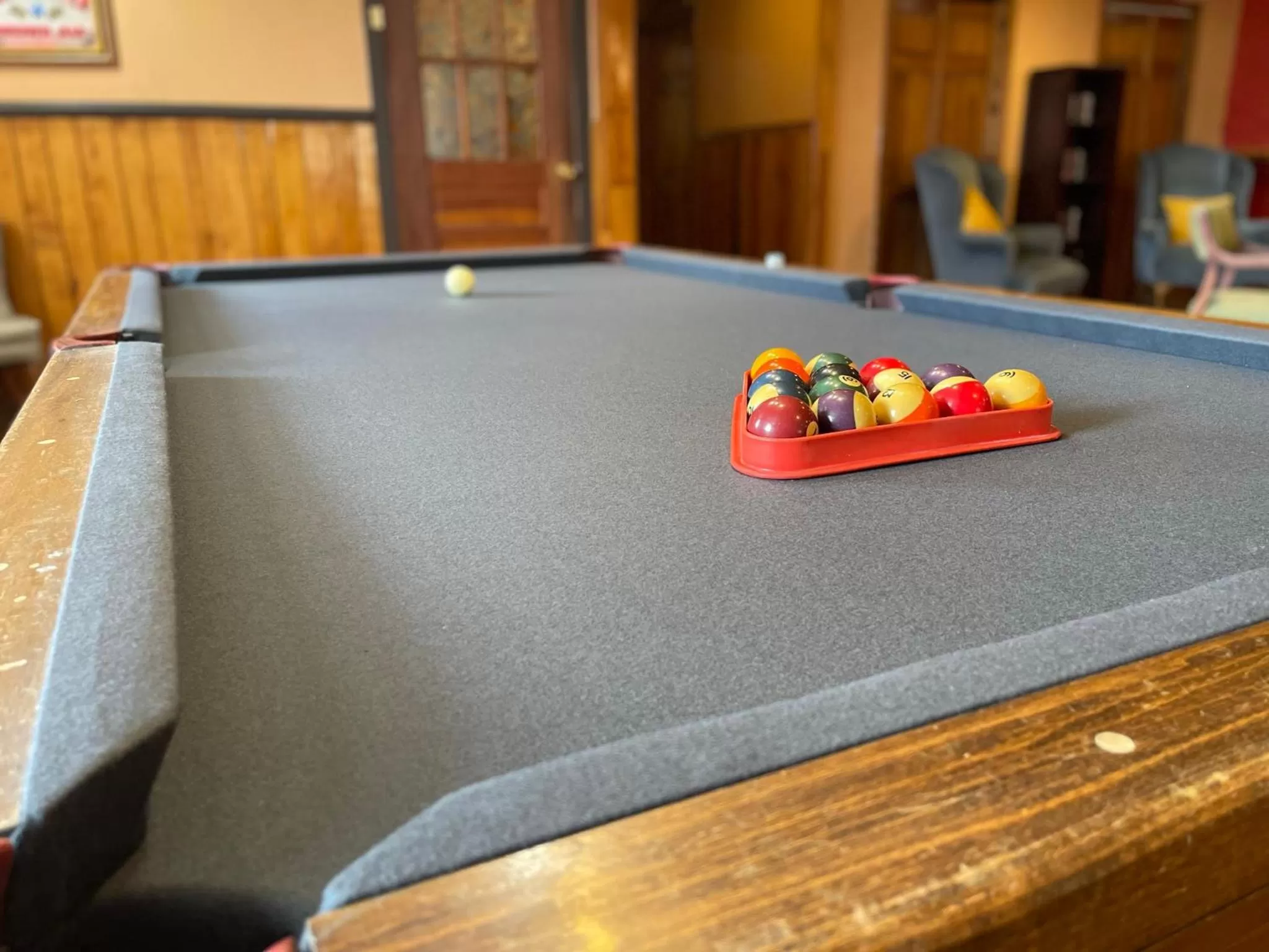 Billiards in Skyline Village Inn