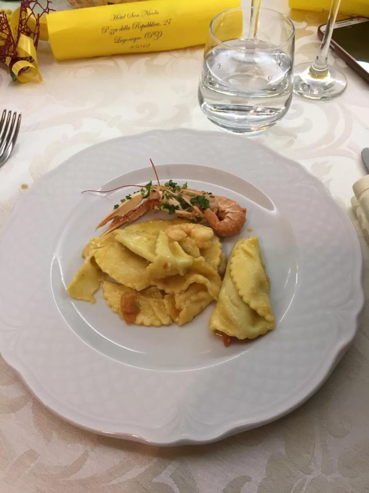 Food and drinks in Hotel San Nicola