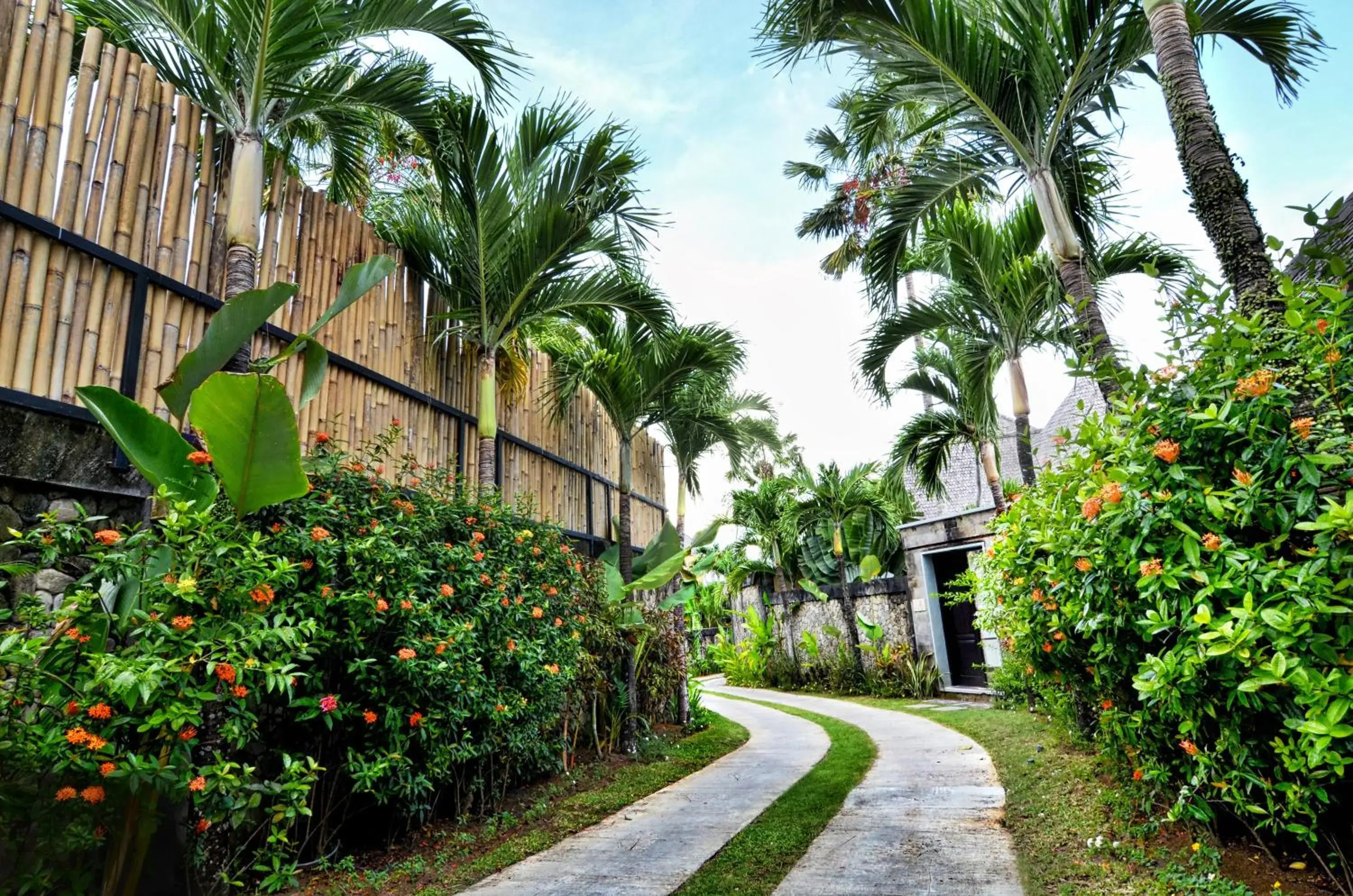 Garden, Property Building in The Bidadari Villas and Spa