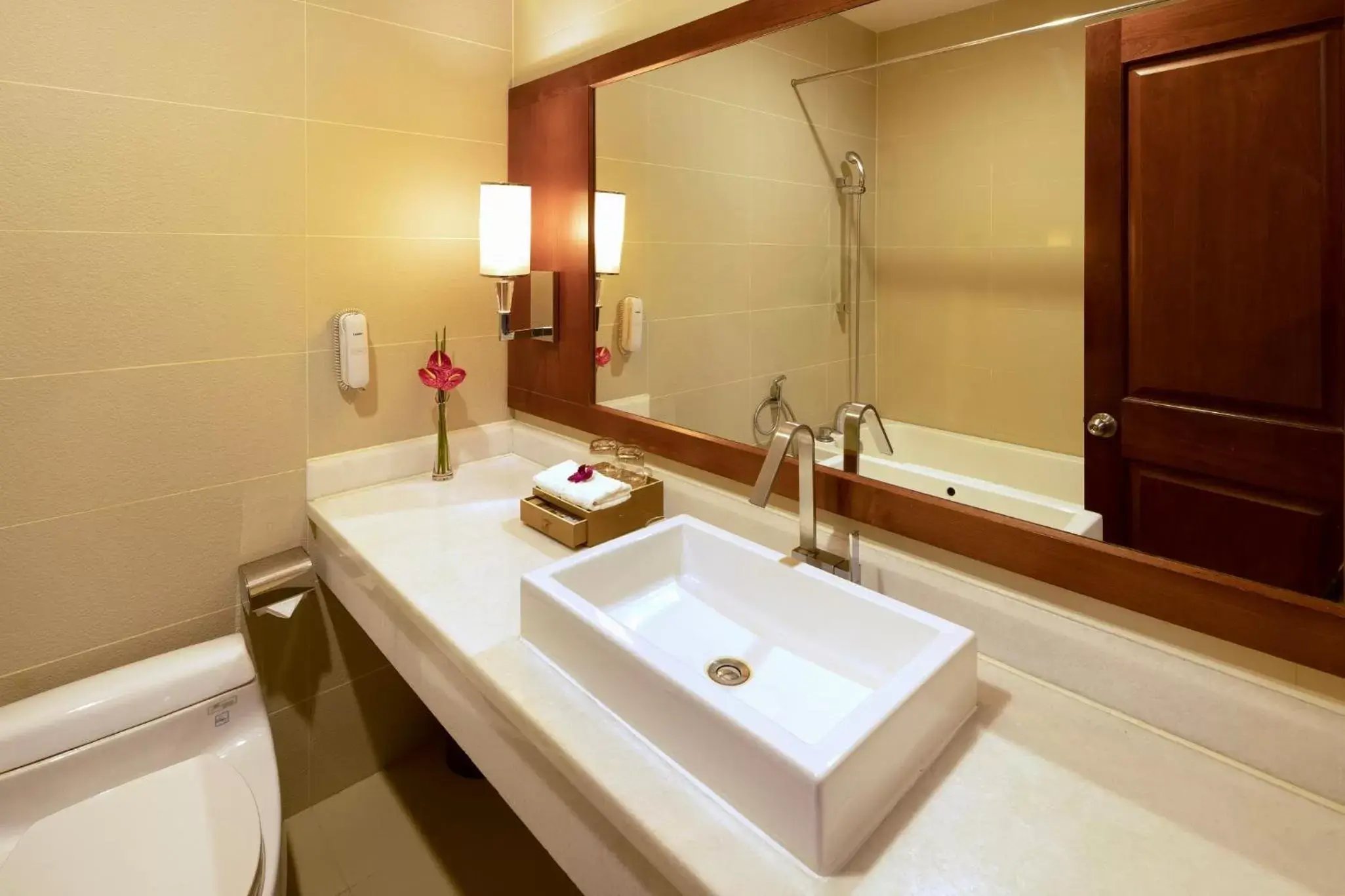 Bathroom in Eden Star Saigon Hotel