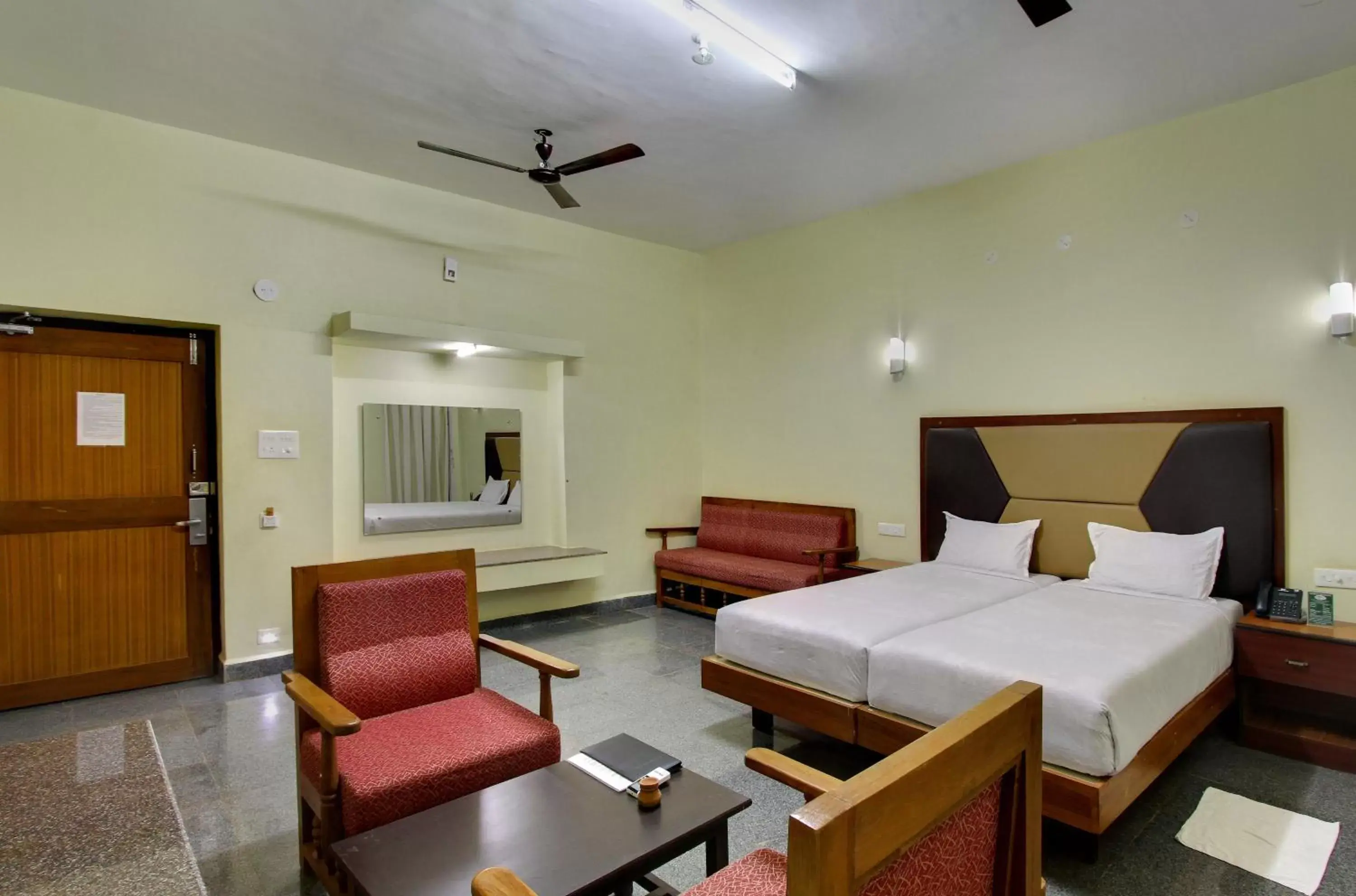 Bedroom in Kanthi Resorts Badami