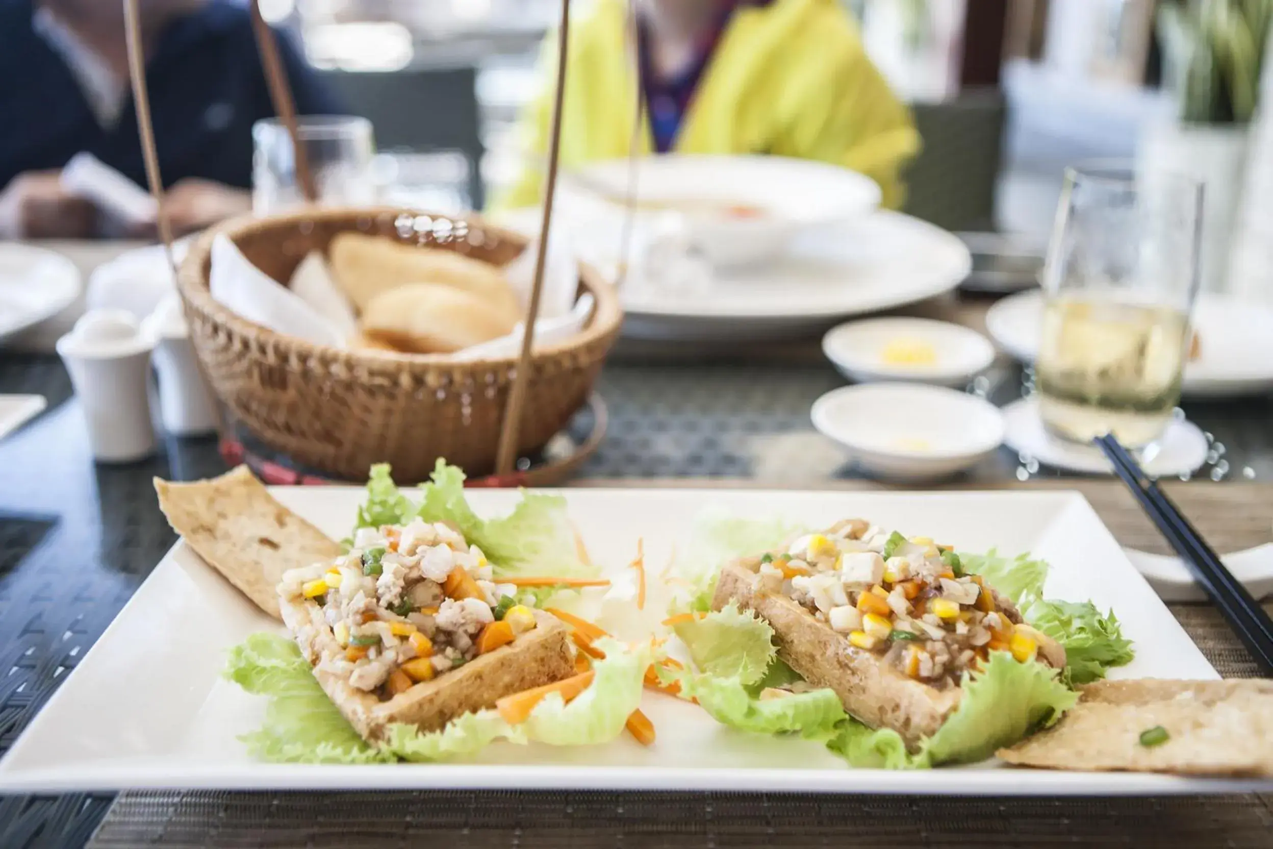 Food close-up, Food in Aroma Beach Resort and Spa