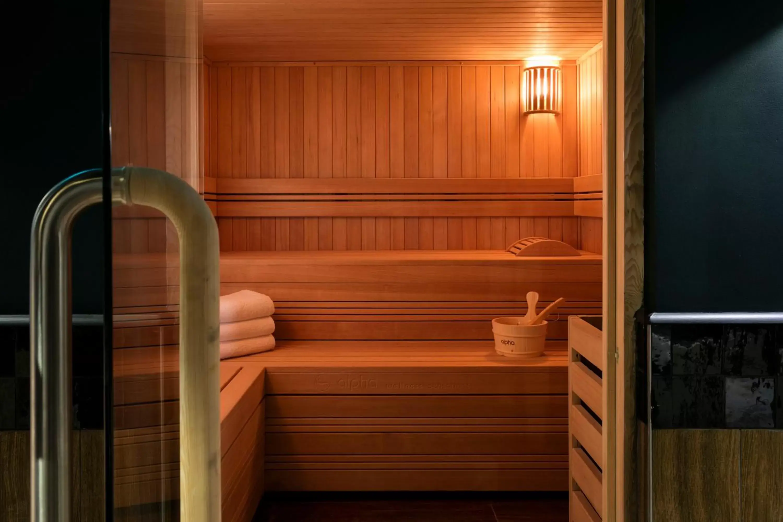 Sauna in Royal Madeleine Hotel & Spa