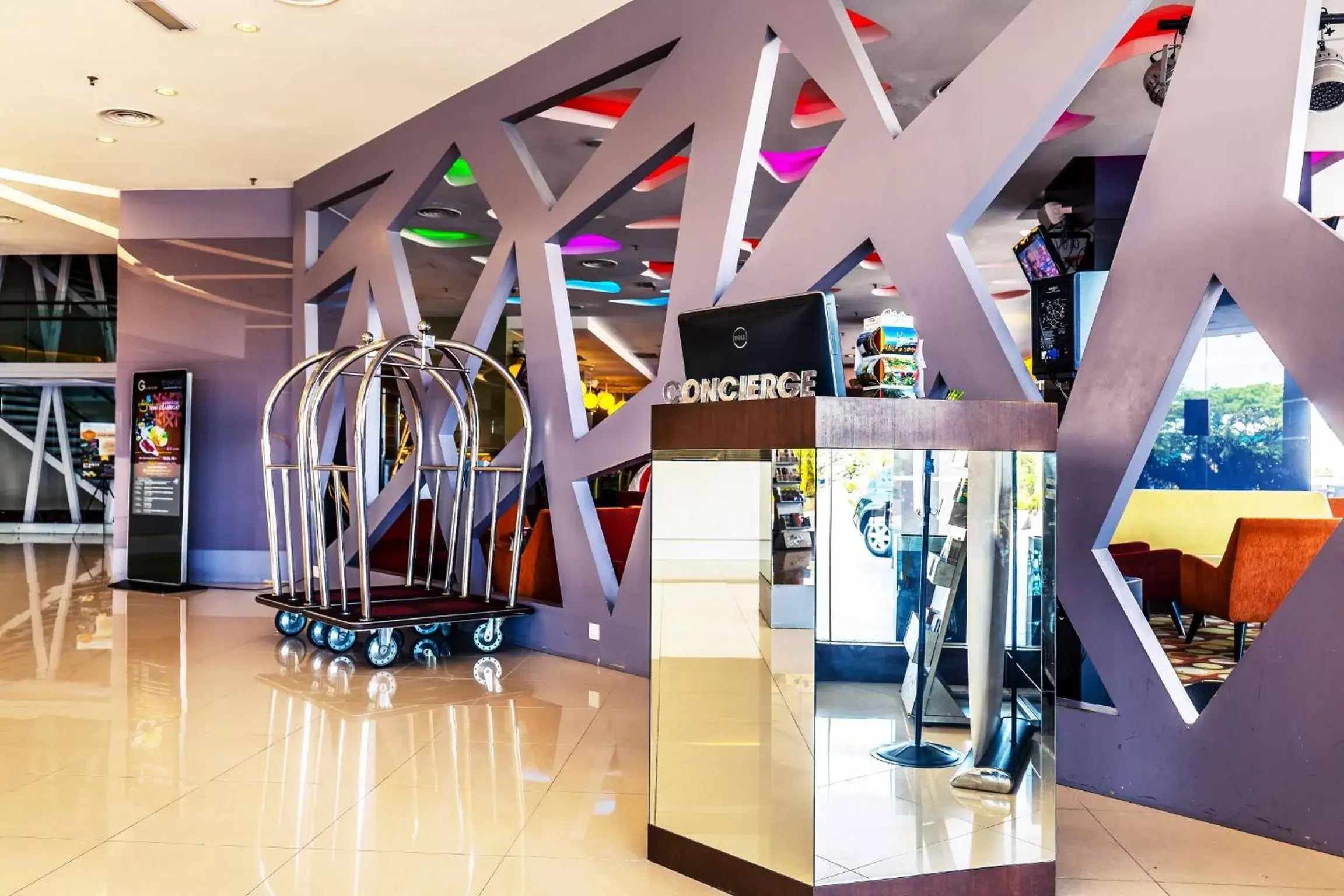 Lobby or reception in Ixora Hotel Penang Lobby or reception in Ixora Hotel Penang