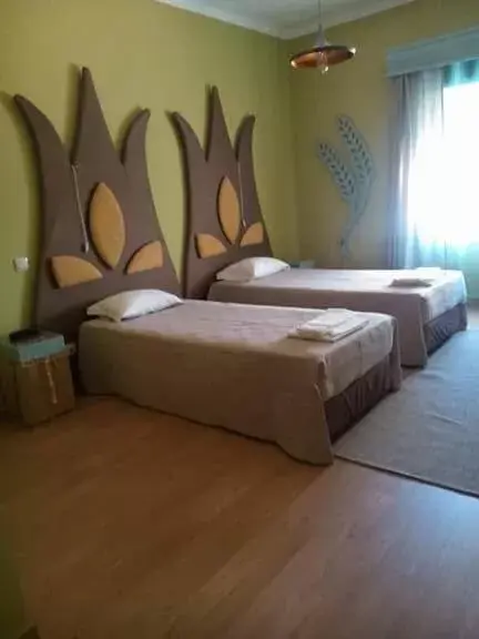 Bed in Hotel Vitoria