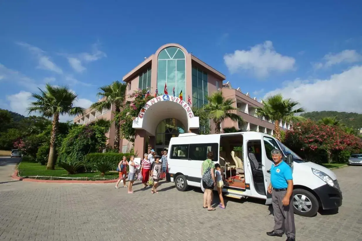 Beach, Property Building in Grand Viking Hotel