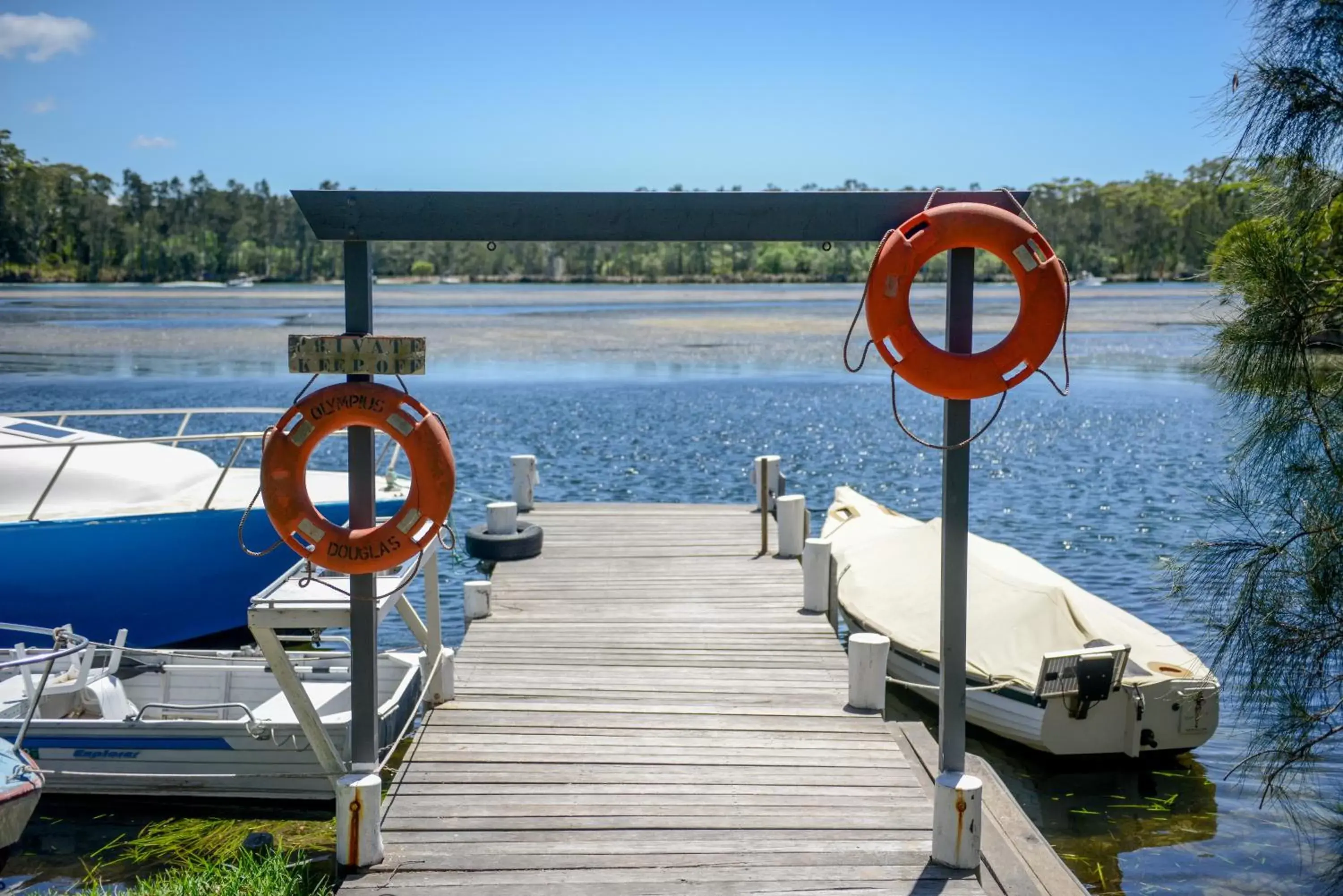 Nearby landmark in Calm Waters Waterfront Cottages