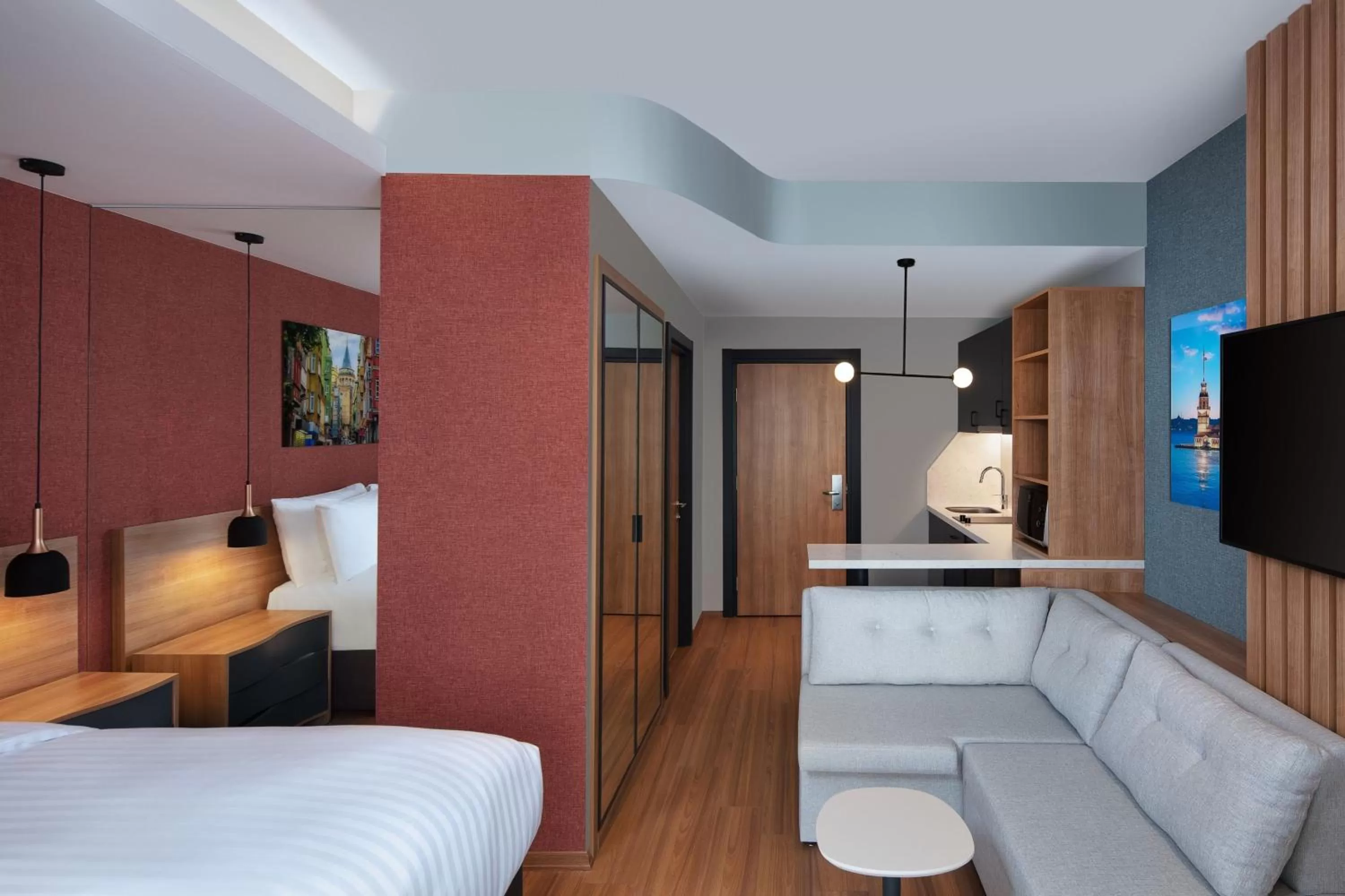 Photo of the whole room, Bed in Residence Inn by Marriott Istanbul Atasehir