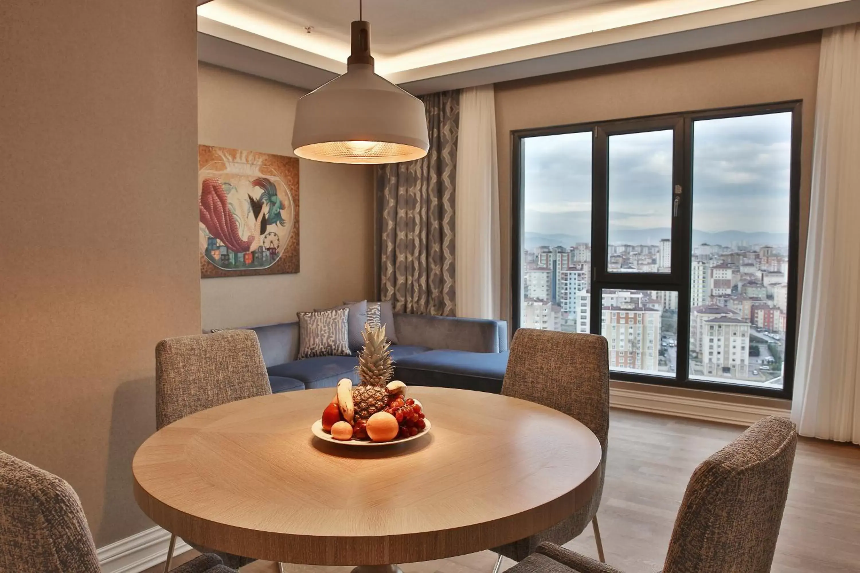 Living room, Dining Area in Bof Hotels Ceo Suites Atasehir