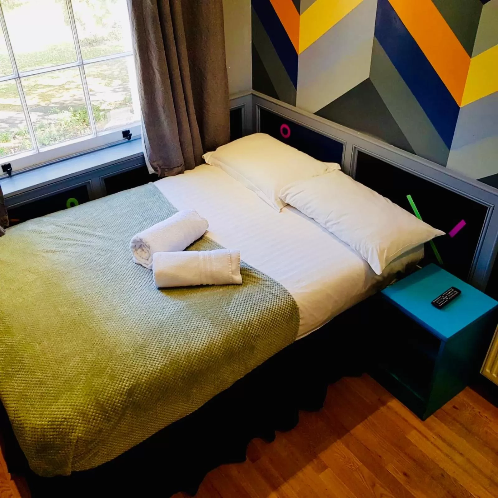 Bed in KX Rooms Kings Cross