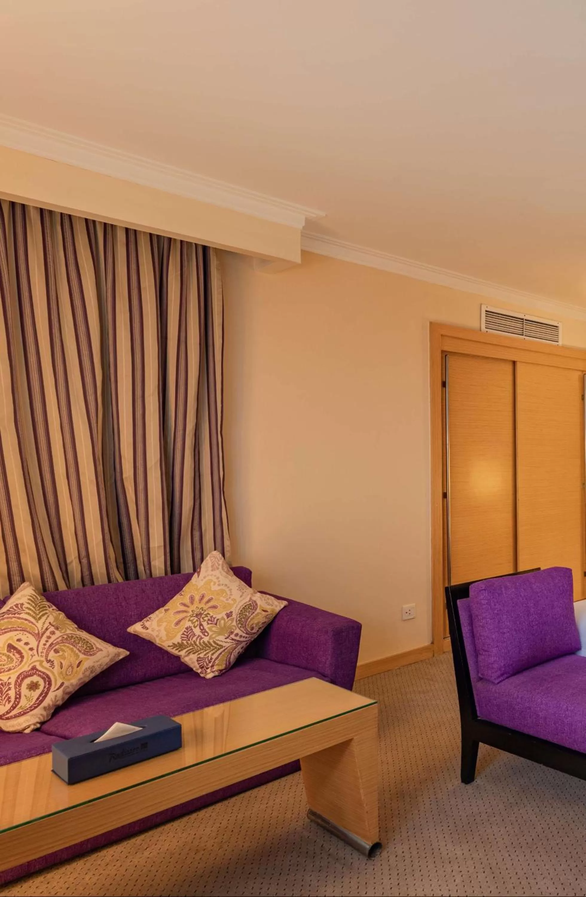 Photo of the whole room, Bed in Radisson Blu Hotel, Cairo Heliopolis