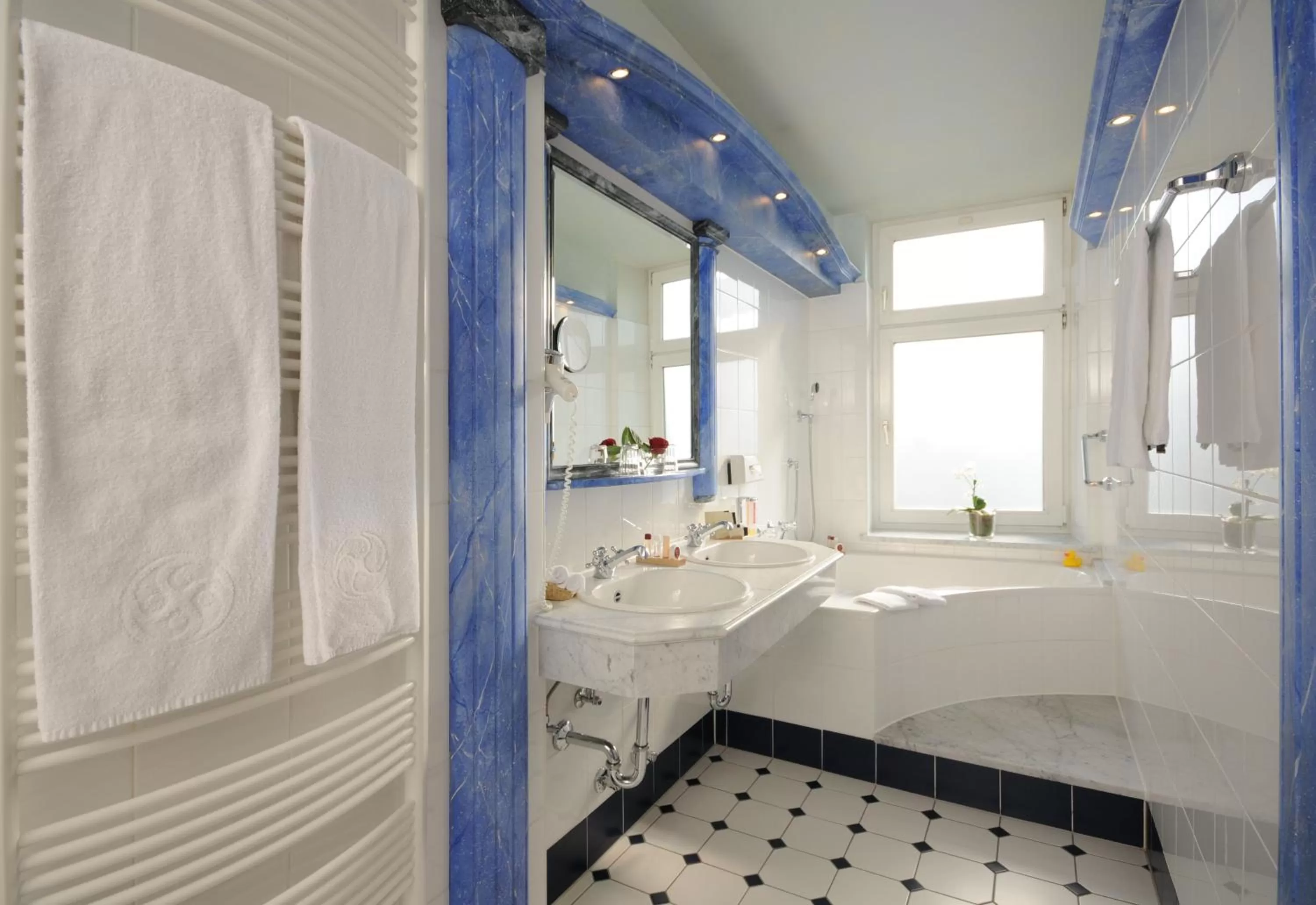 Bathroom in Hotel Torbräu