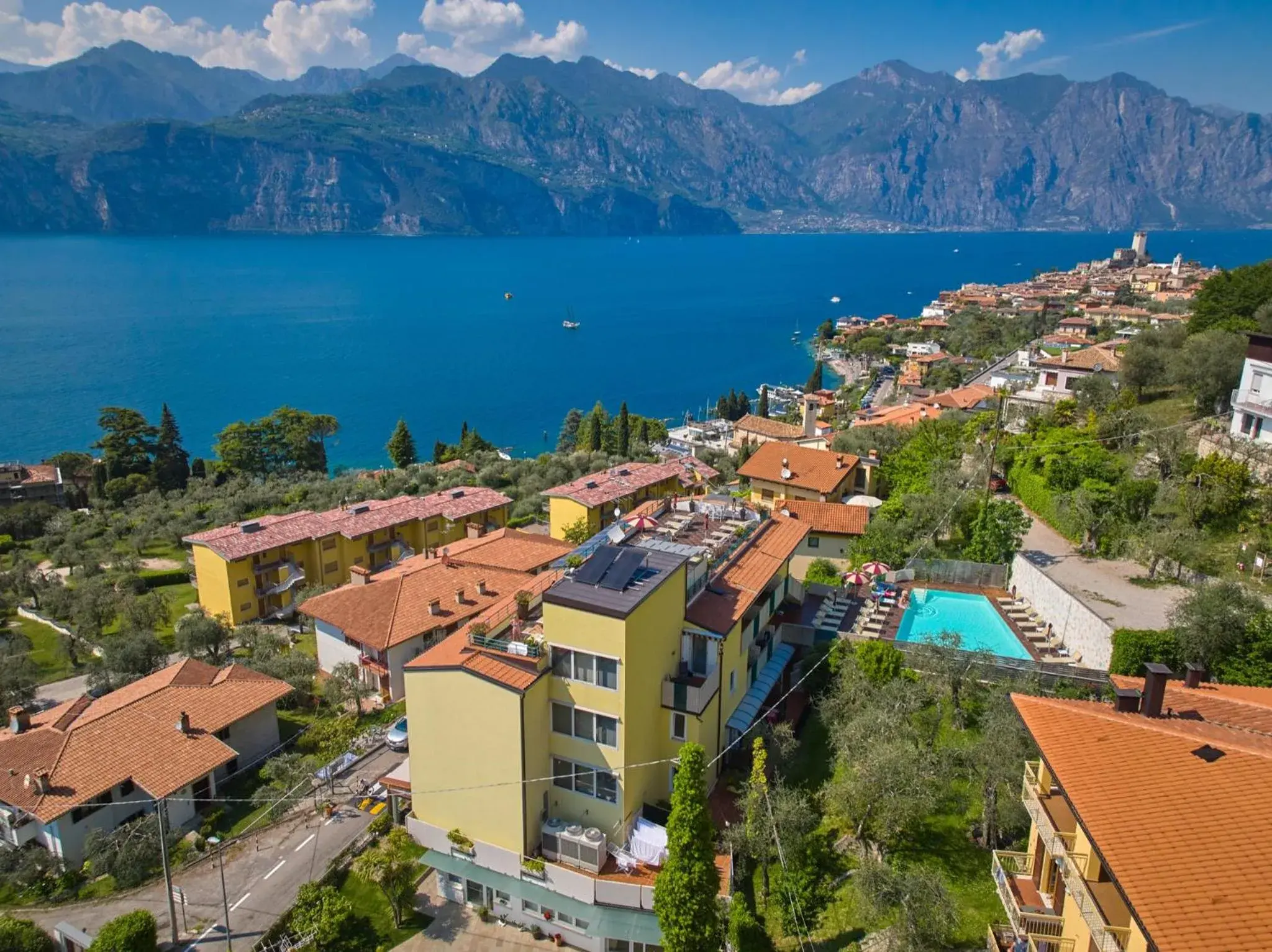 Bird's-eye View in Hotel Villa Smeralda