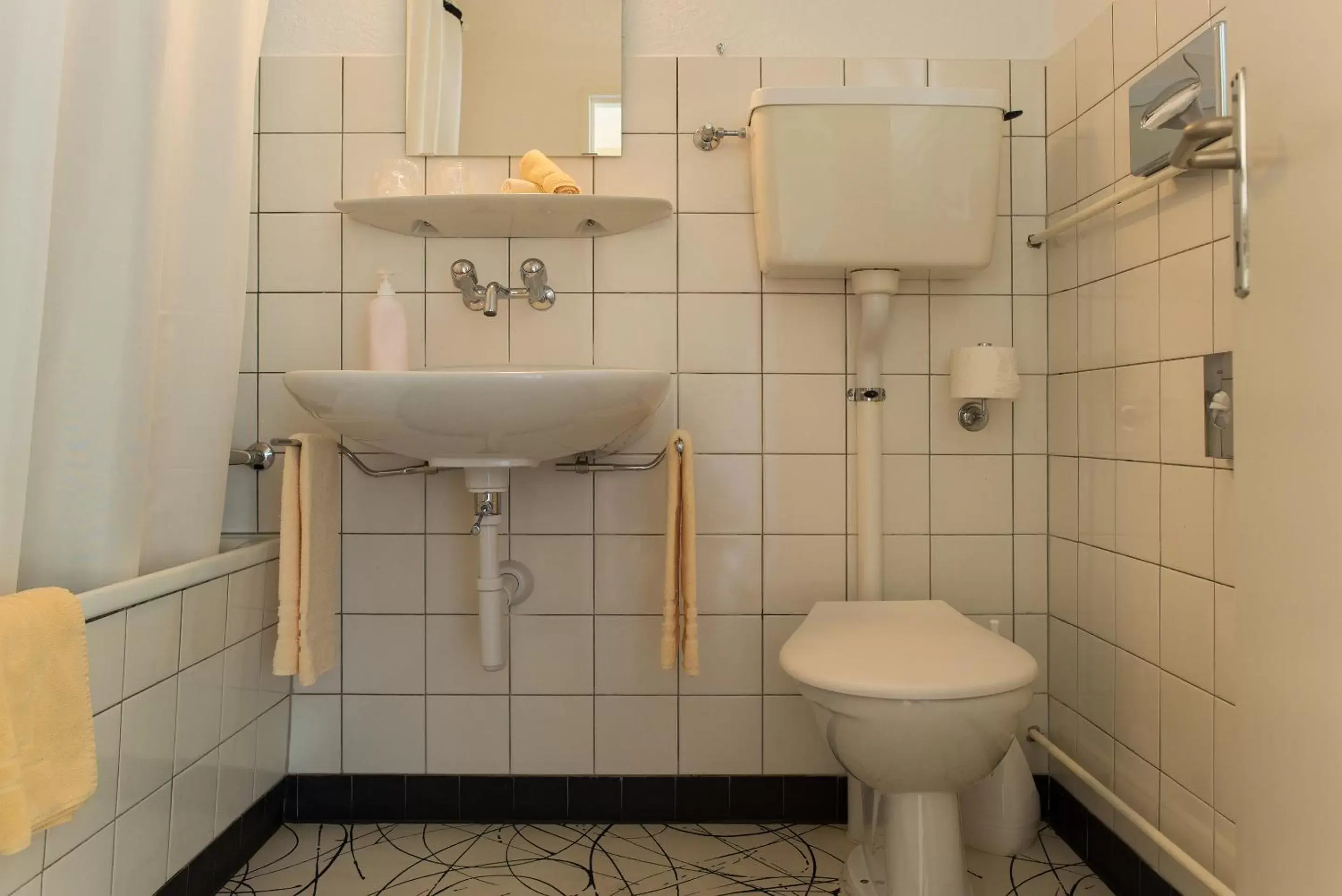 Bathroom in Jungfrau Hotel