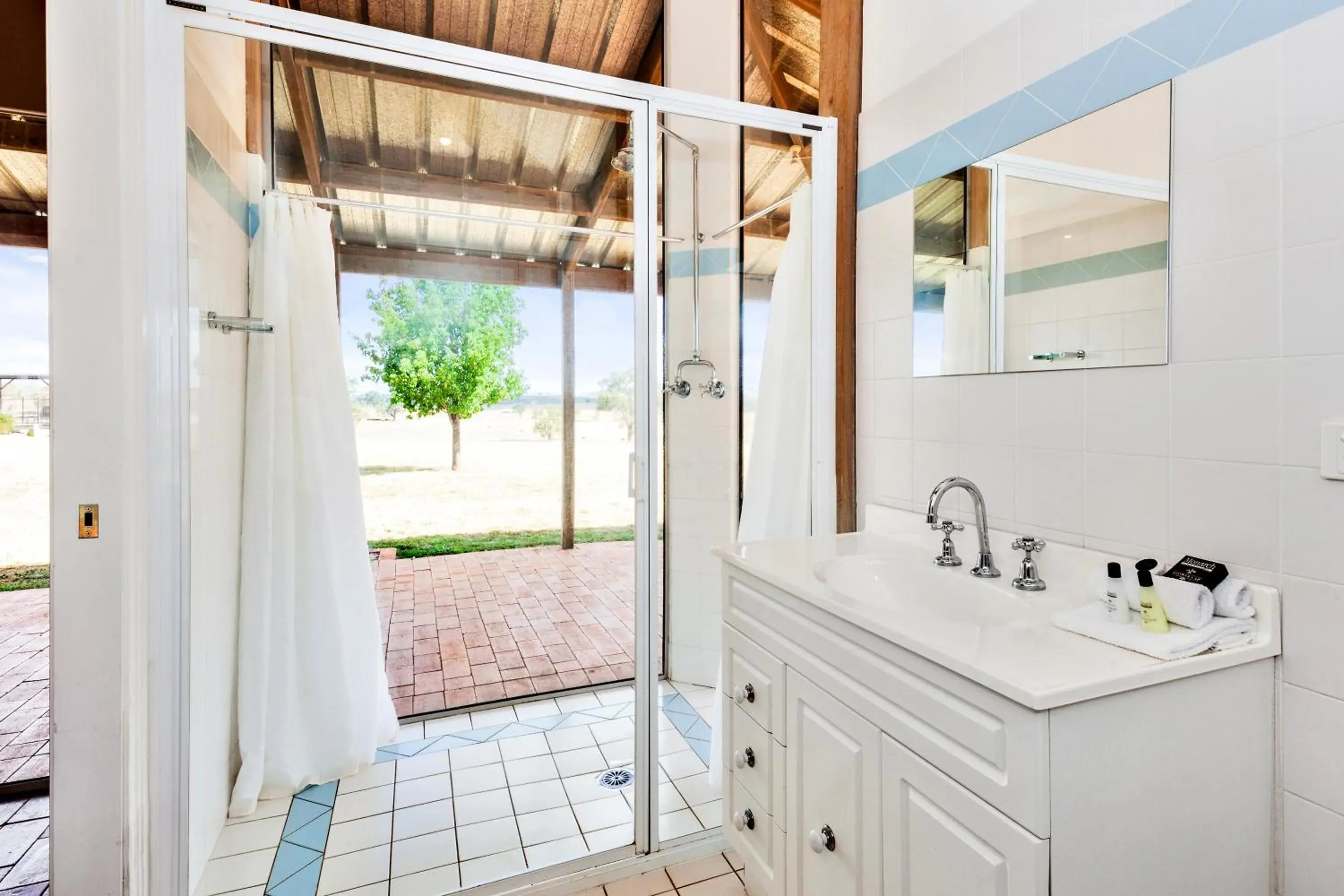 Bathroom in Owl Head Lodge