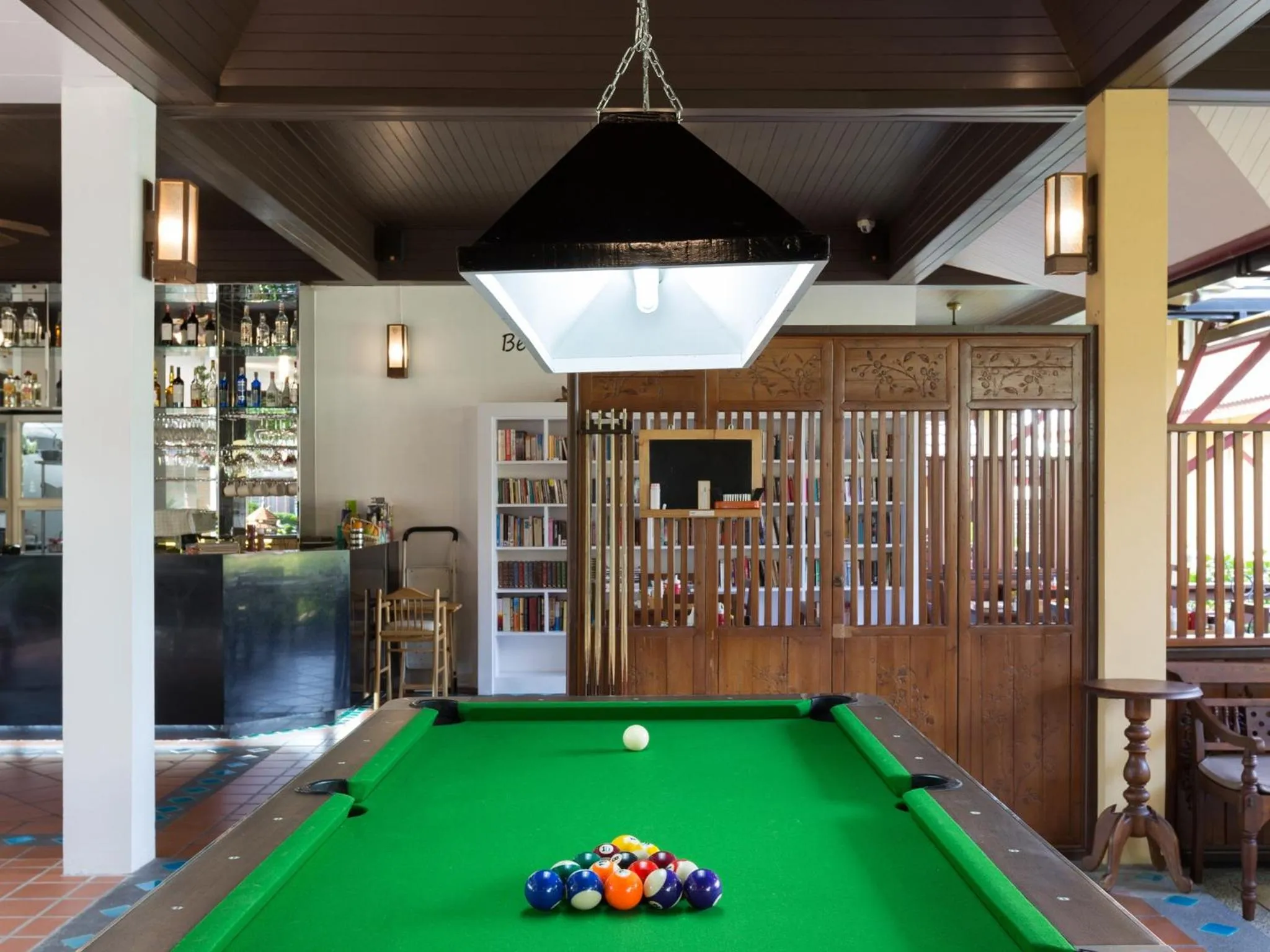 Library in Le Piman Resort