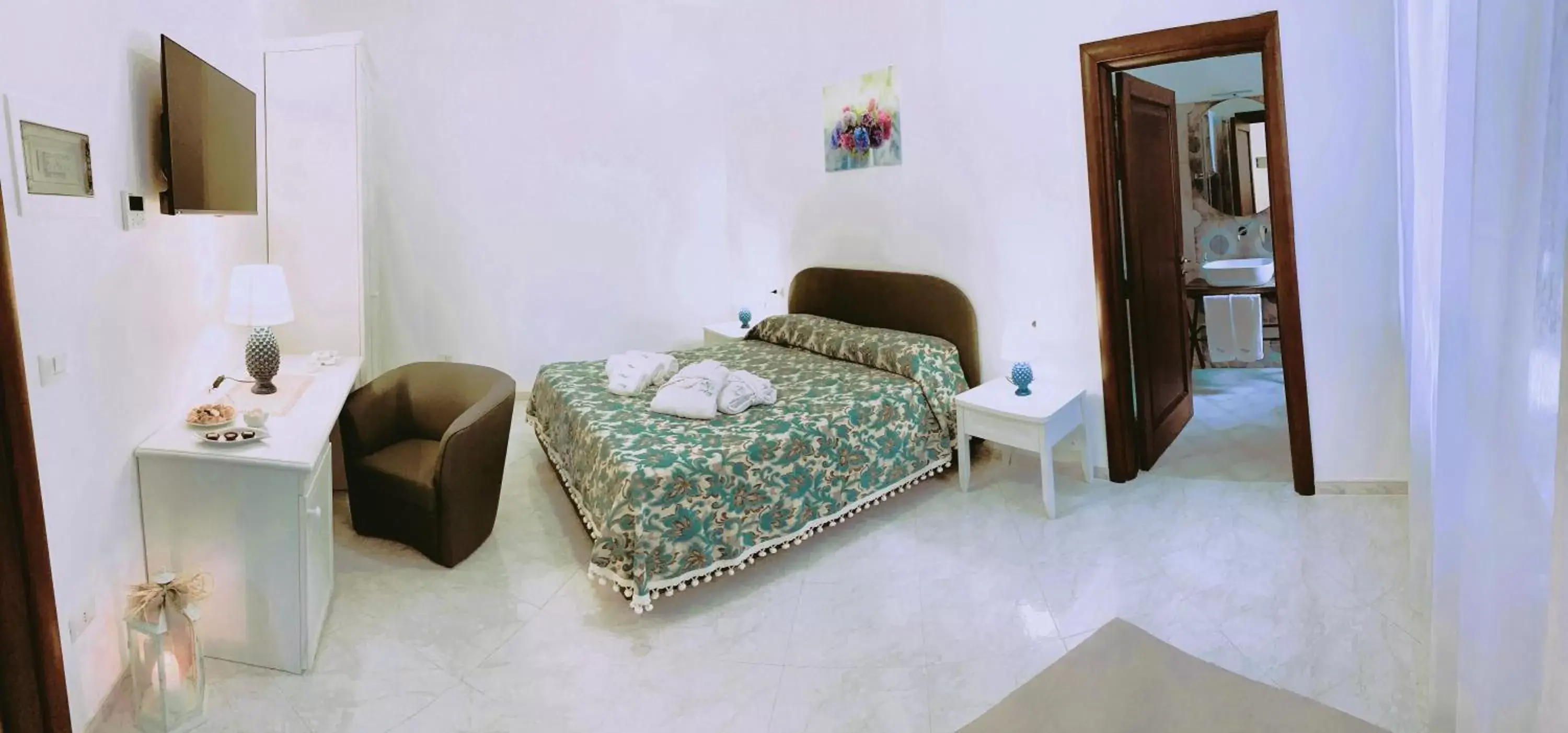 Bed in B&B Villa Maggi