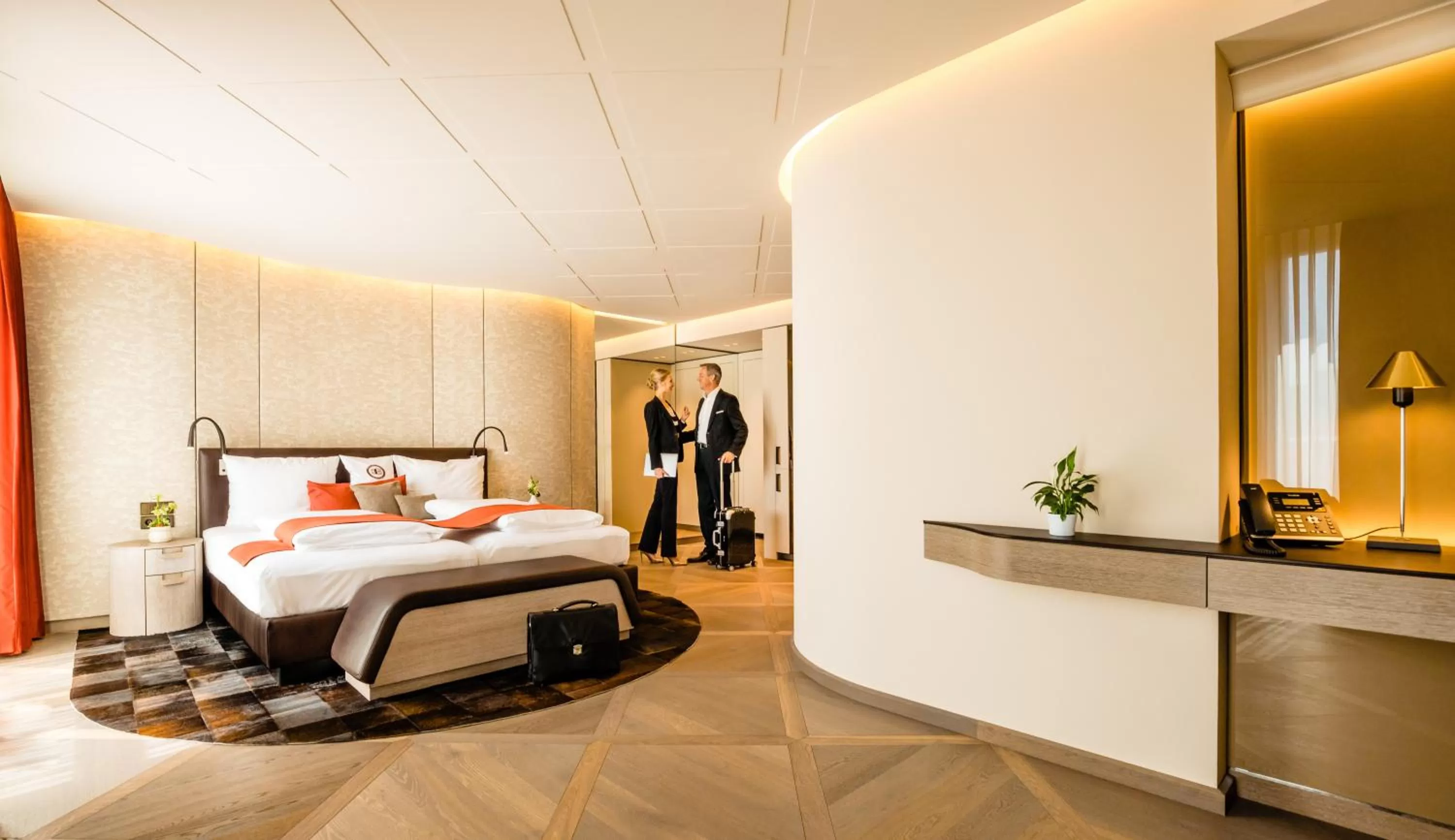 Photo of the whole room, Bed in Hotel Neues Tor