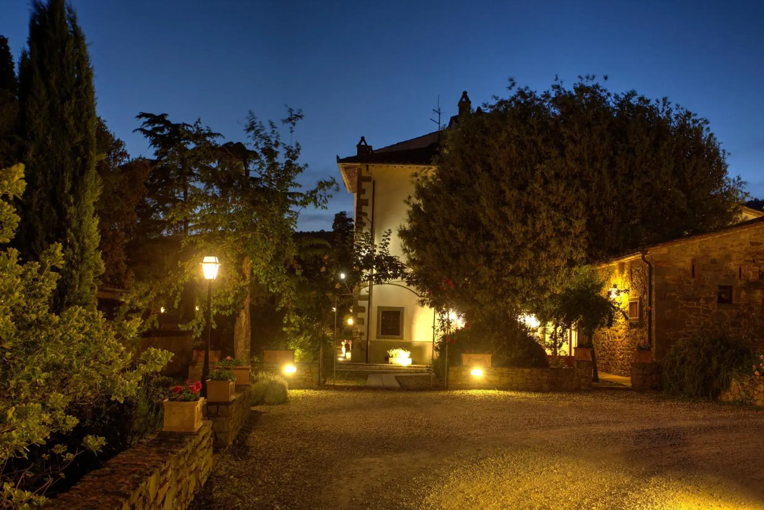 Night, Property Building in Relais Villa Baldelli