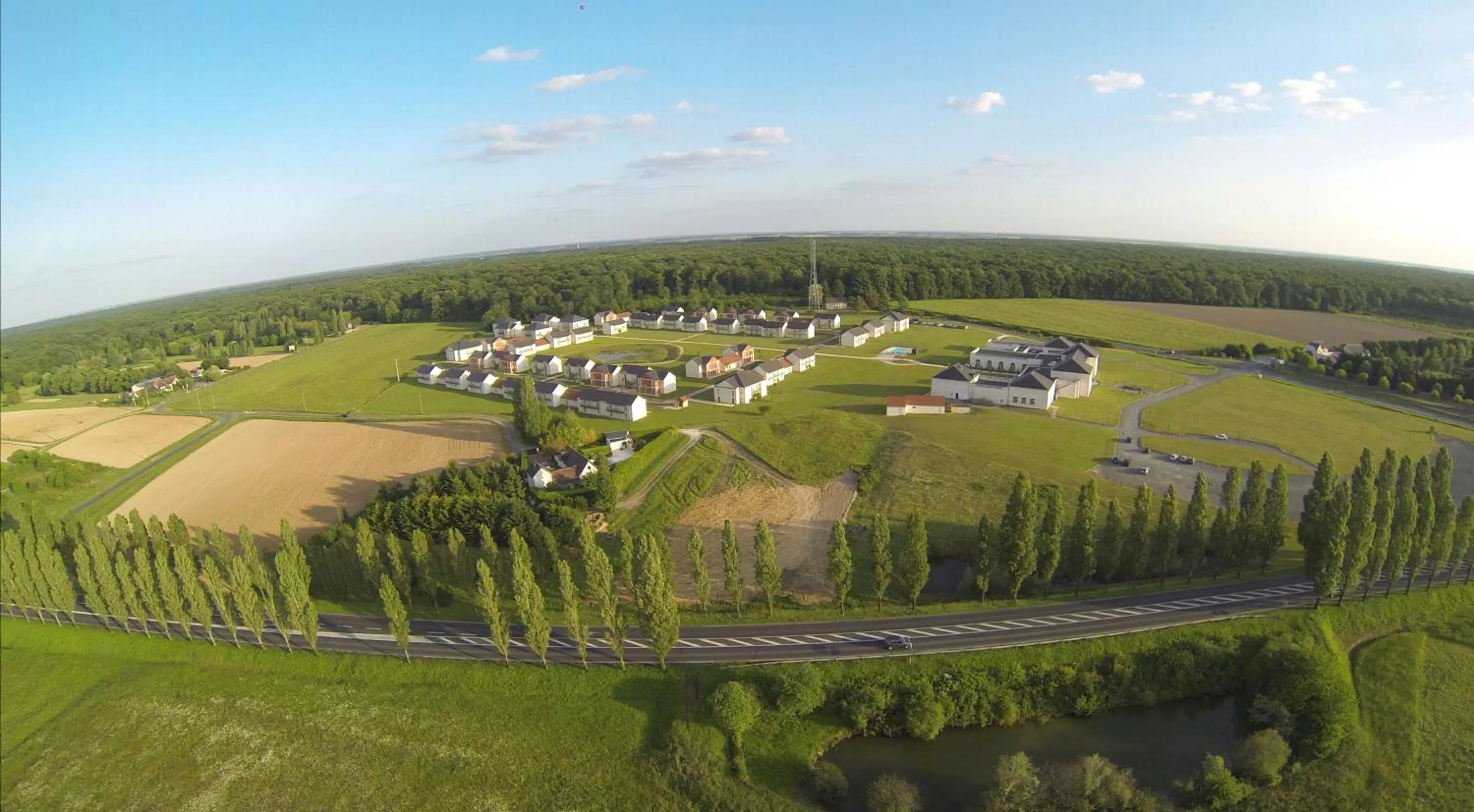 Bird's eye view in Résidence Villa Bellagio Amboise by Popinns