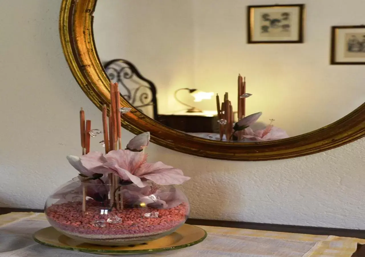 Decorative detail, Bathroom in Residence Il Casale