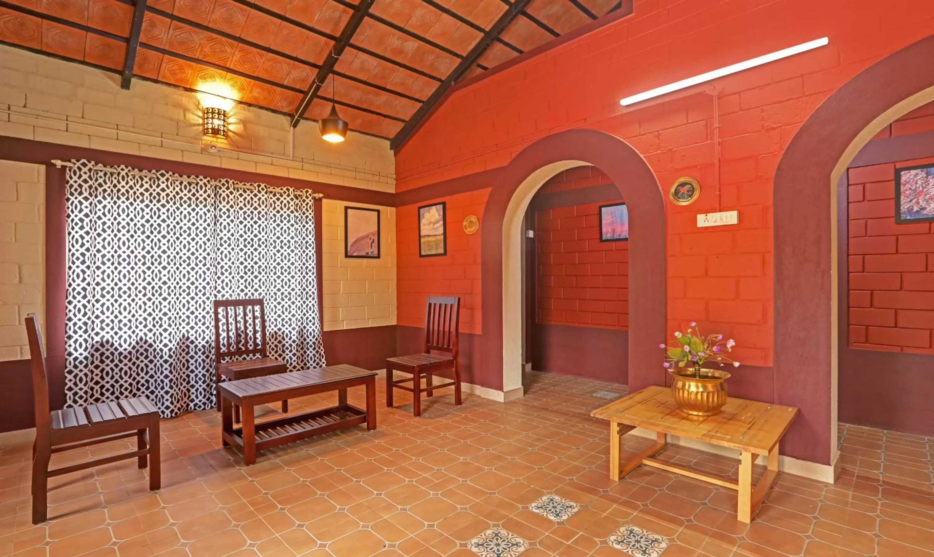 Seating area in Hotel Allaranda Homestay