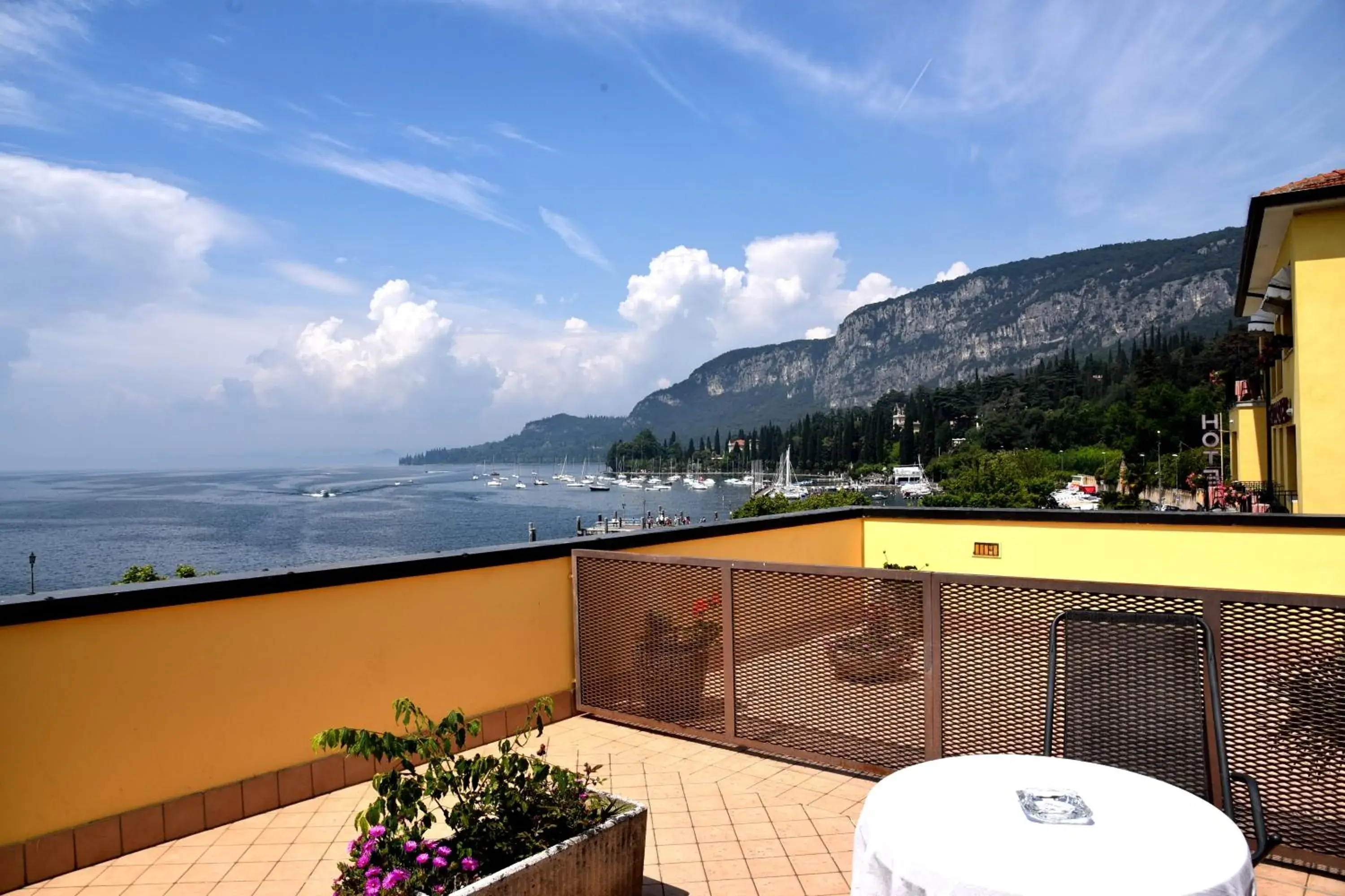 Balcony/Terrace in Hotel Ristorante Miralago