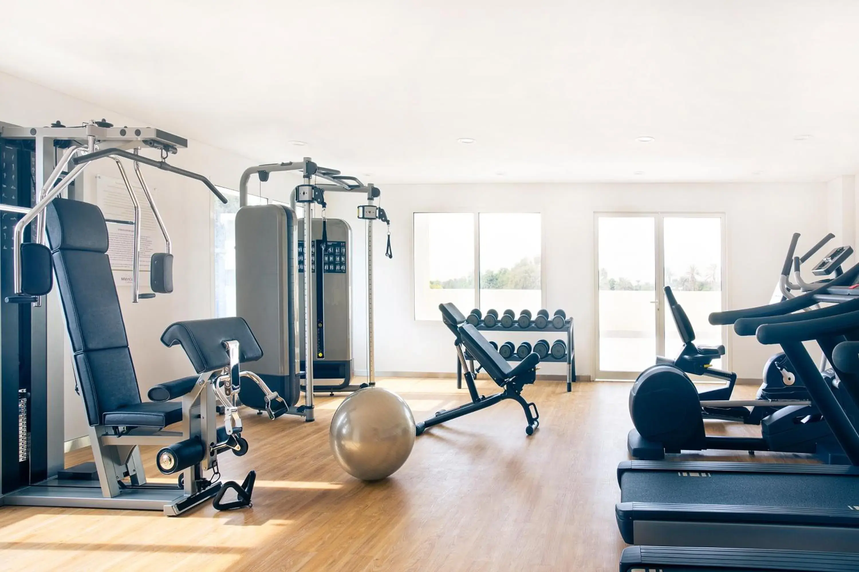 Patio, Fitness Center/Facilities in Mercure Sohar