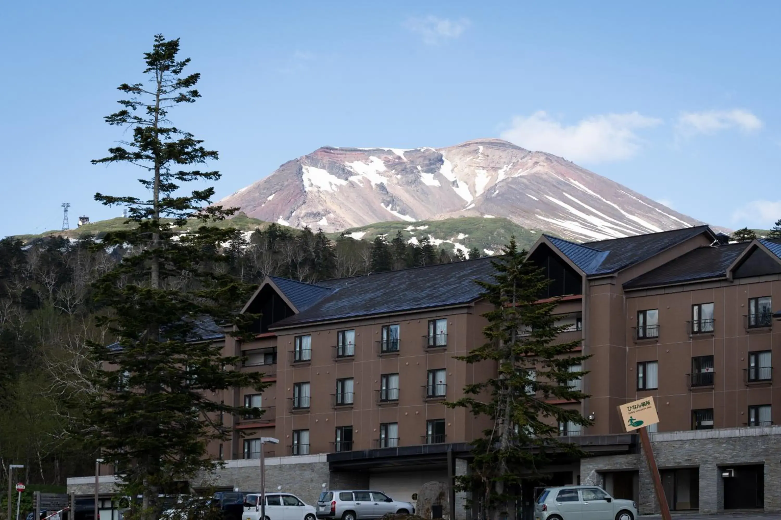 Property building, Winter in Asahidake Onsen Hotel Bear Monte