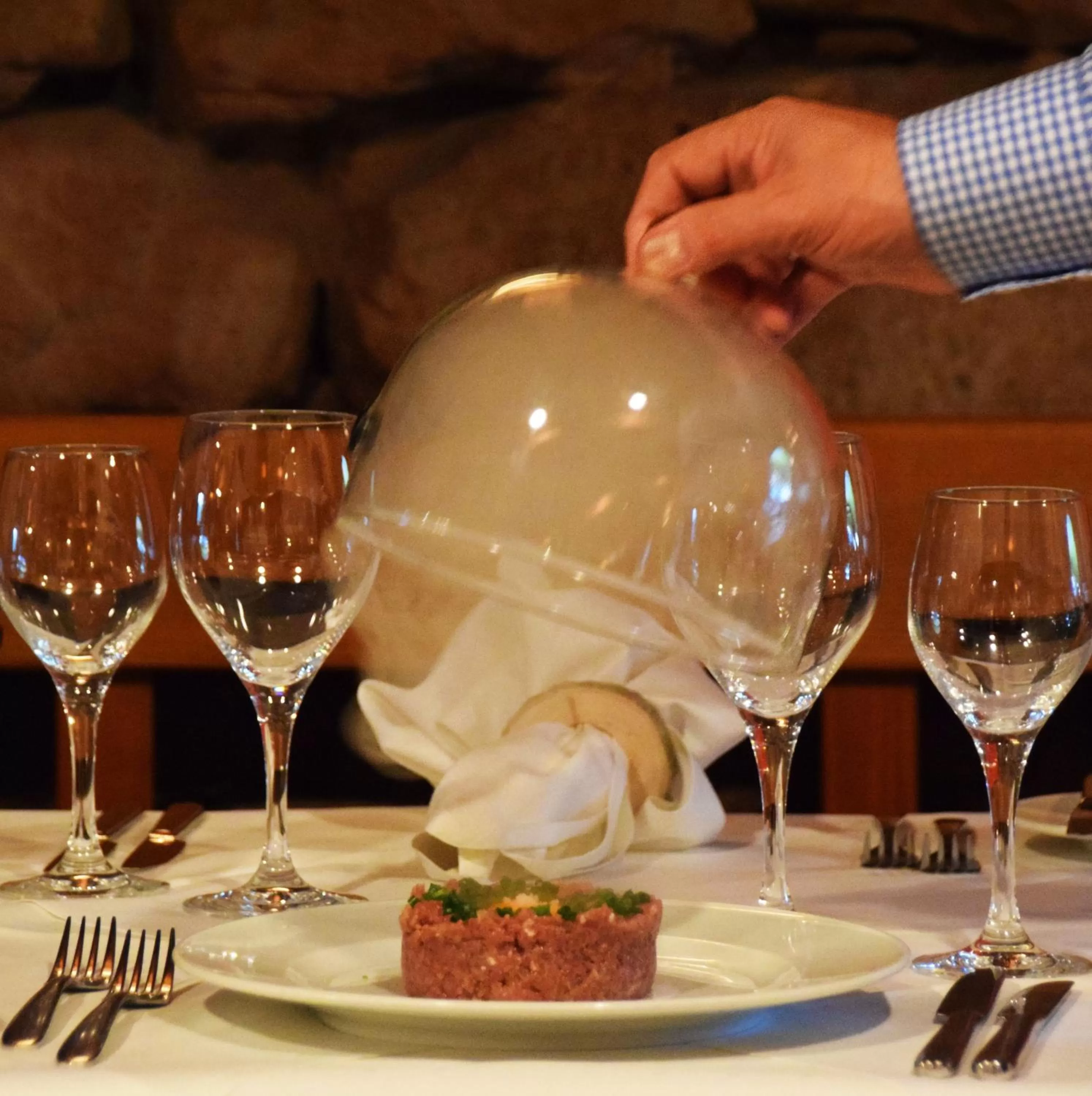 Food close-up in Gutshof-Hotel Waldknechtshof