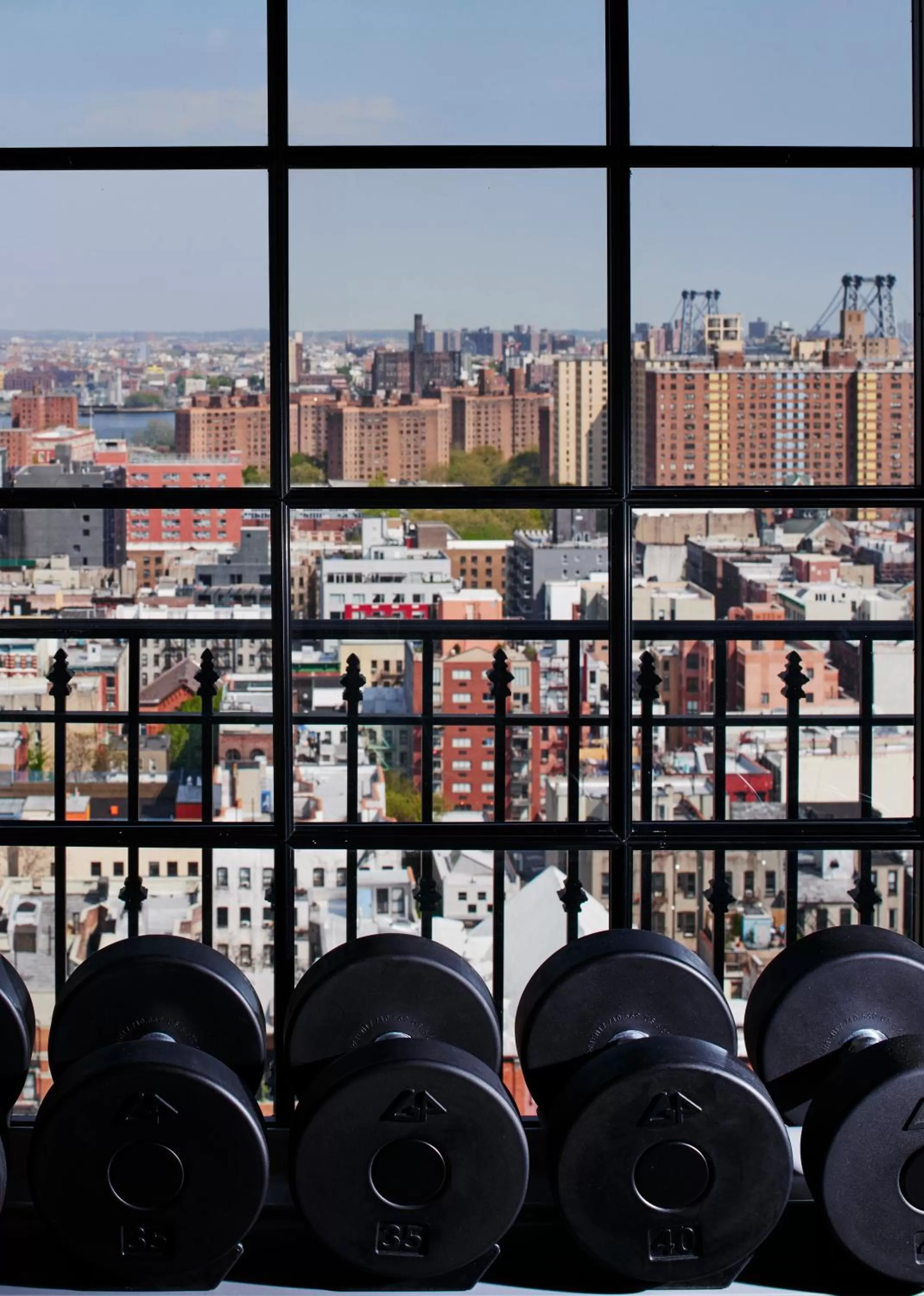 Fitness centre/facilities in The Ludlow Hotel