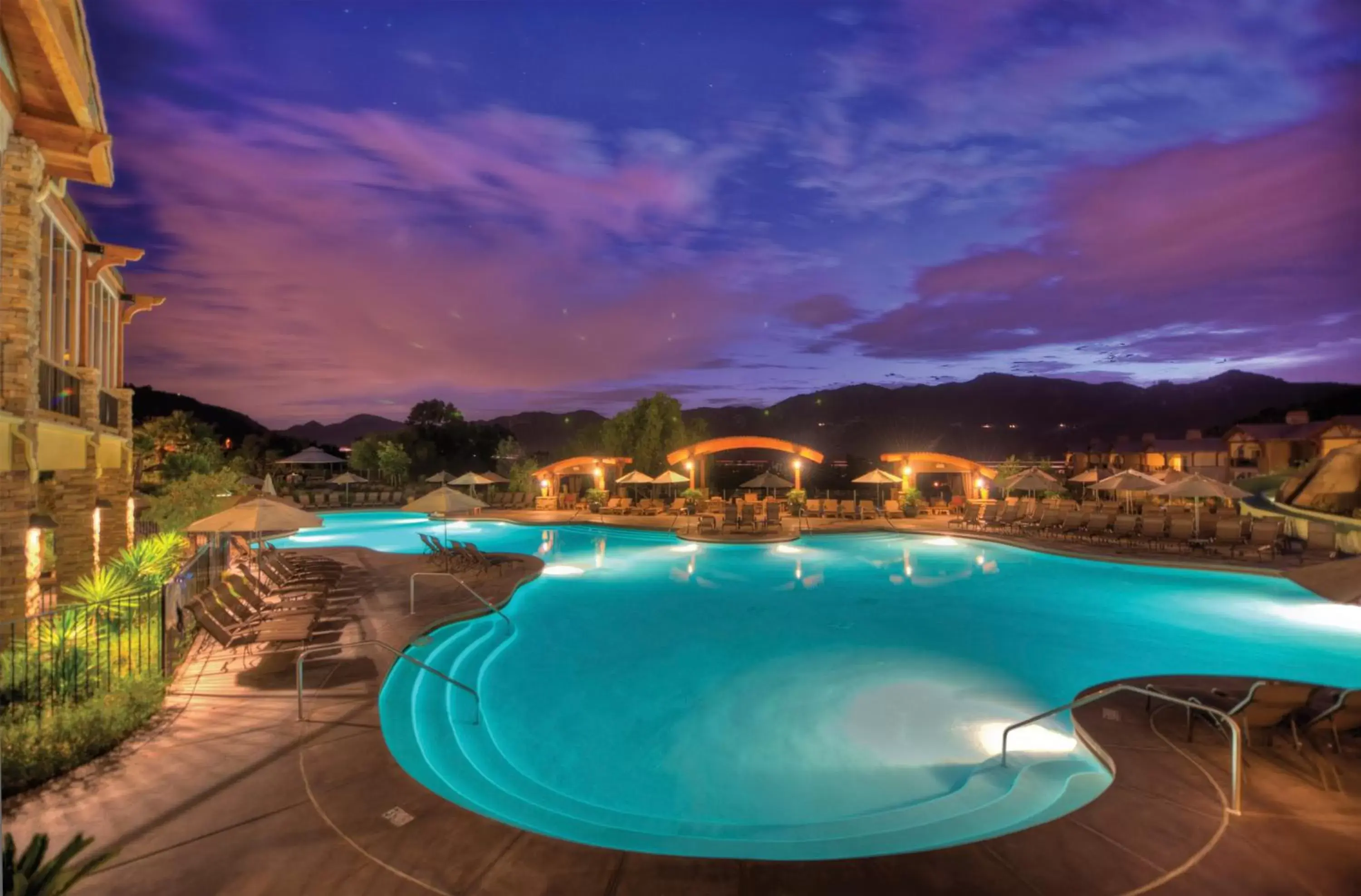 Mountain view, Swimming Pool in Hyatt Vacation Club at the Welk