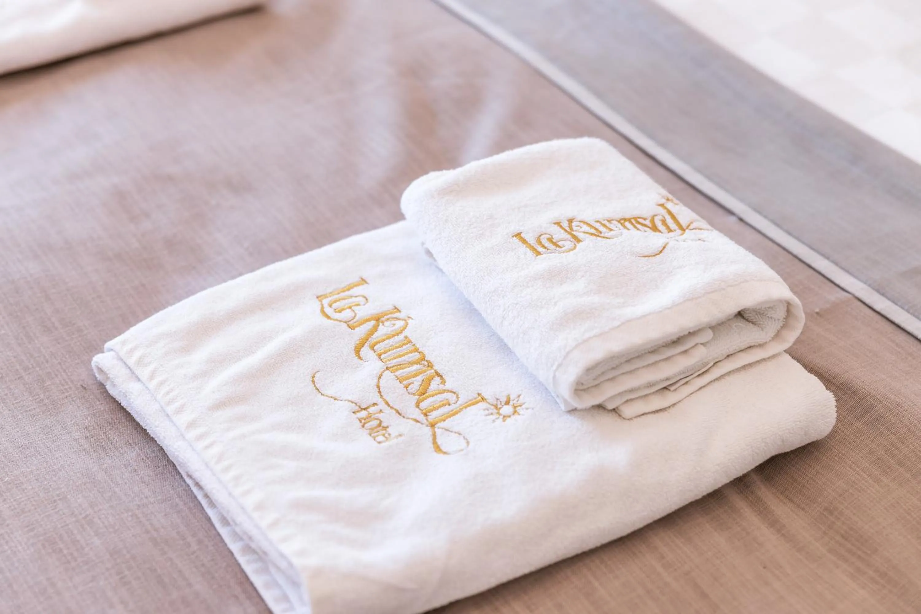 towels in La Kumsal Hotel