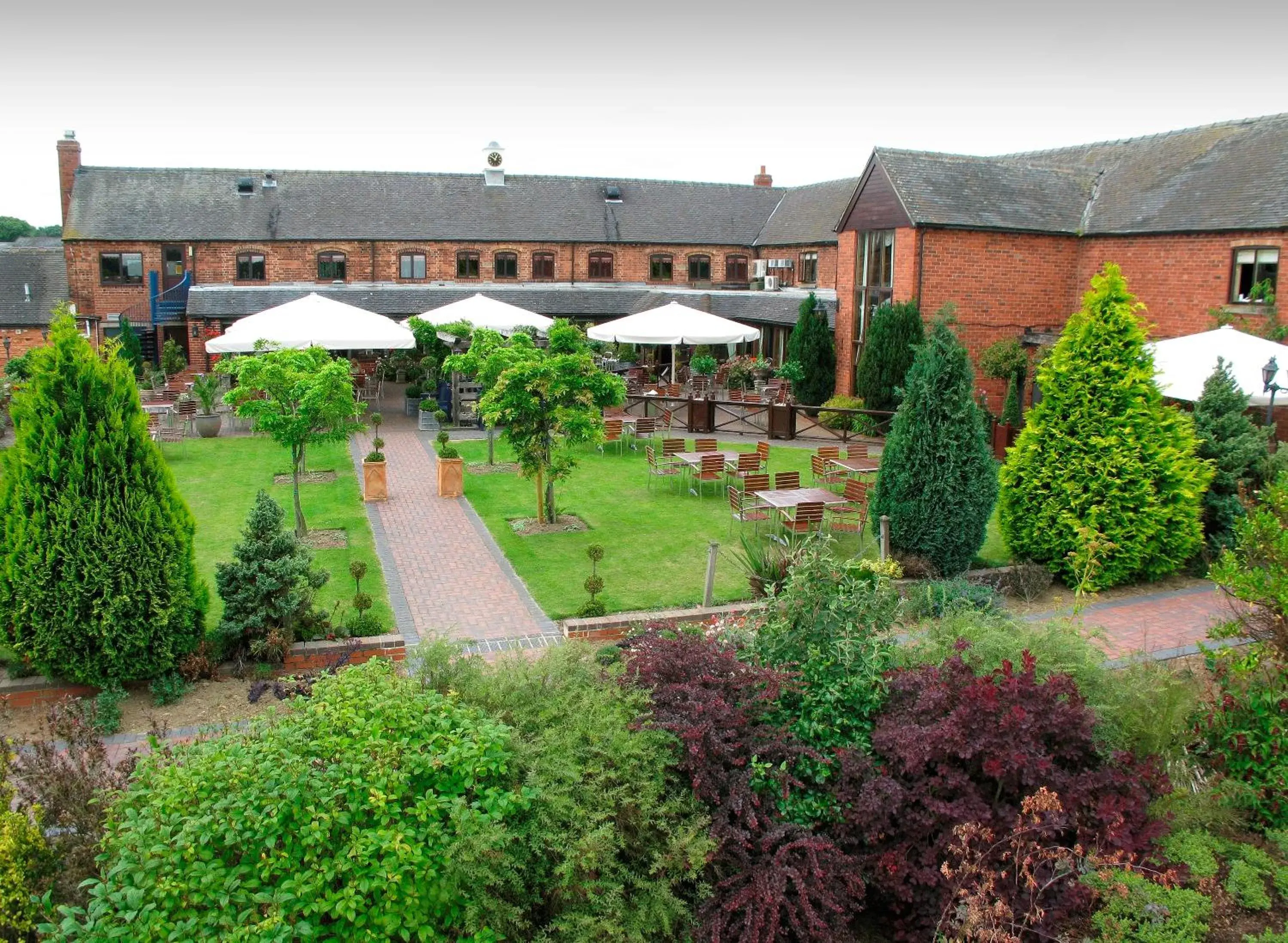 Garden in Morley Hayes Hotel