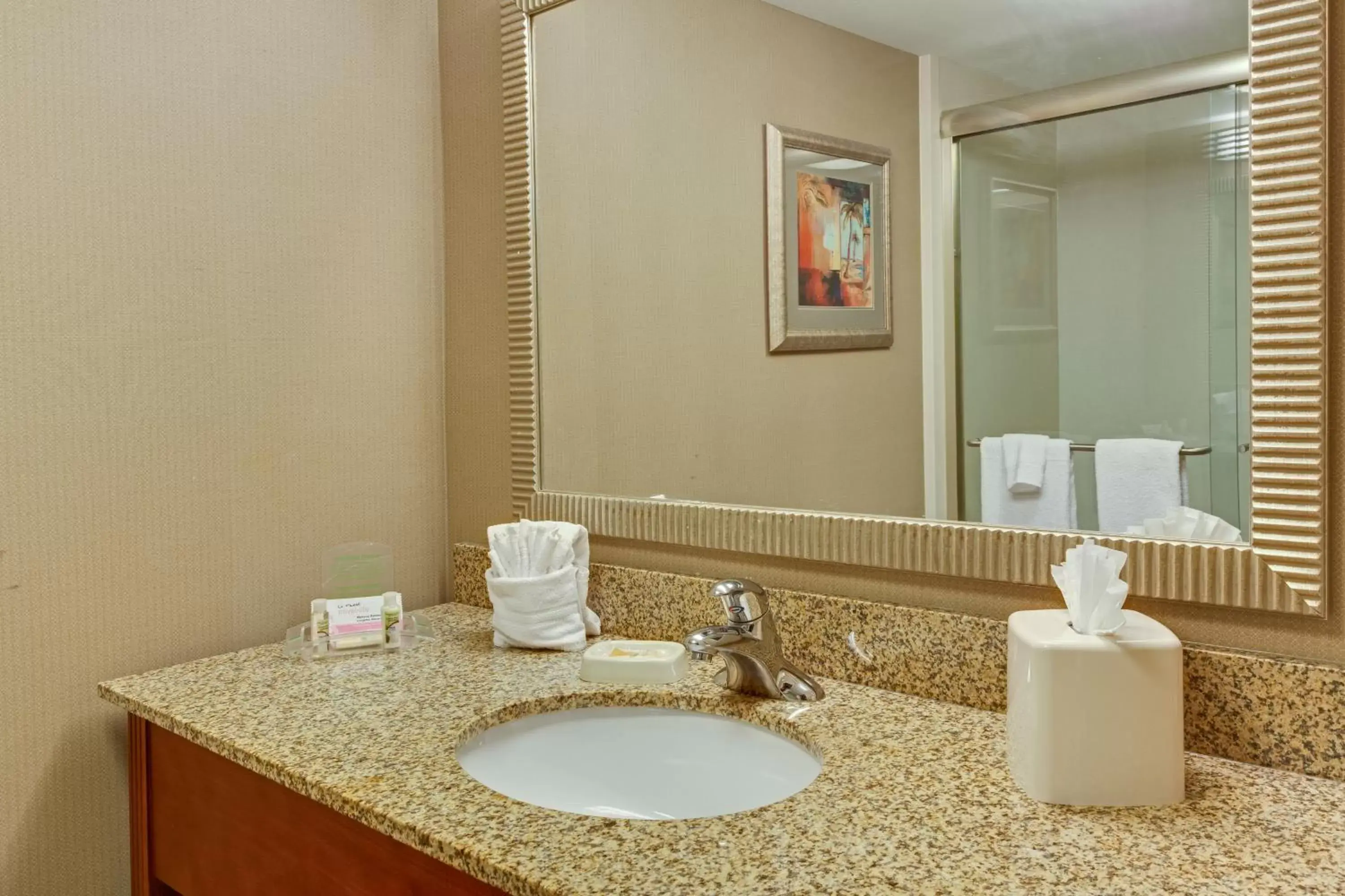 Bathroom in Crowne Plaza Fort Myers Gulf Coast, an IHG Hotel