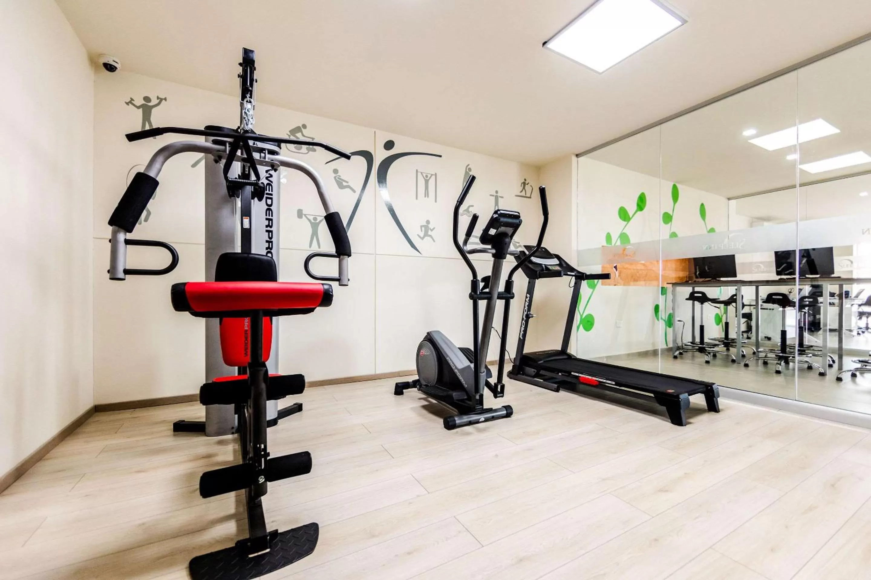 Fitness centre/facilities in Sleep Inn Villahermosa