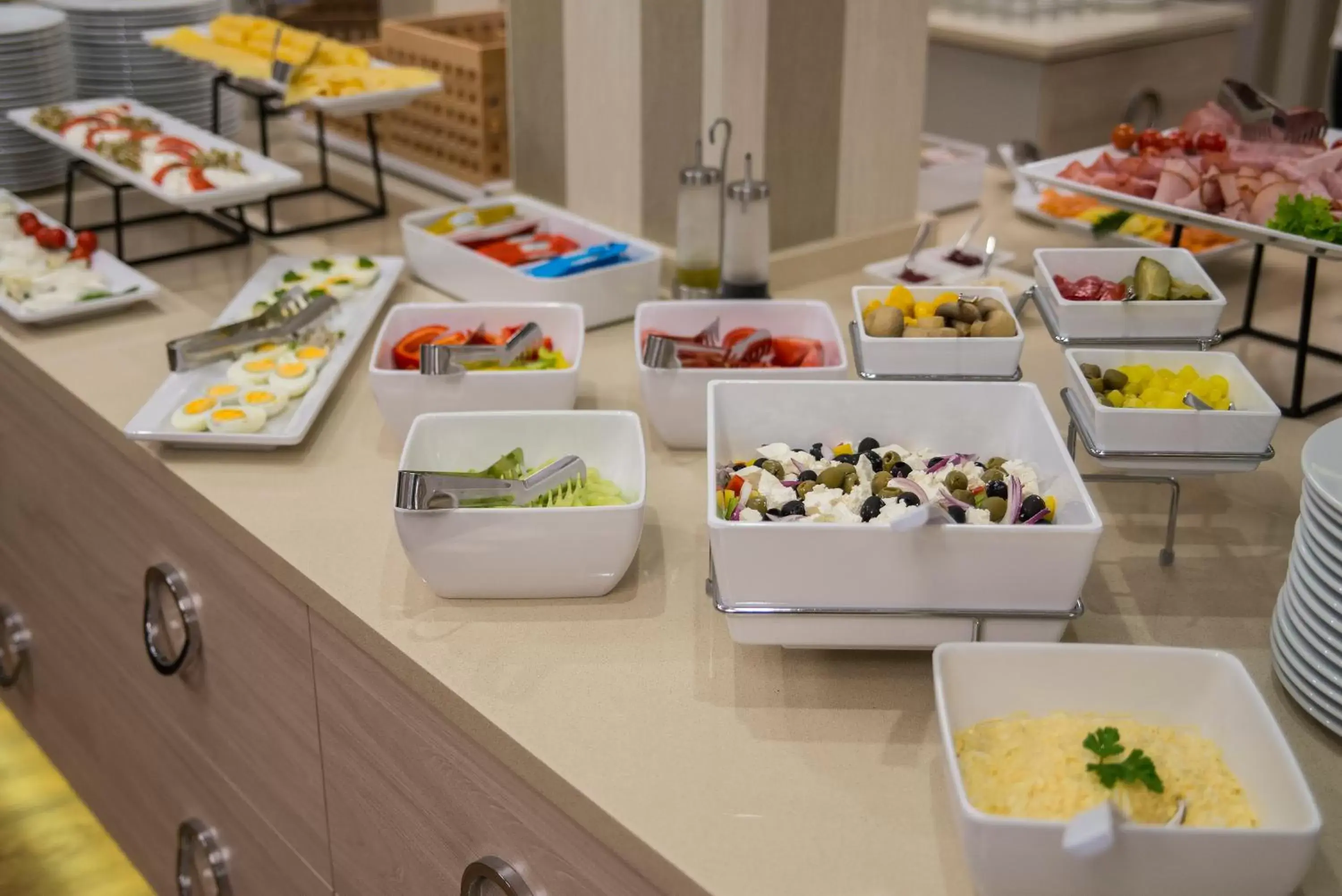 Buffet breakfast in Citi Hotel's Wrocław Buffet breakfast in Citi Hotel's Wrocław