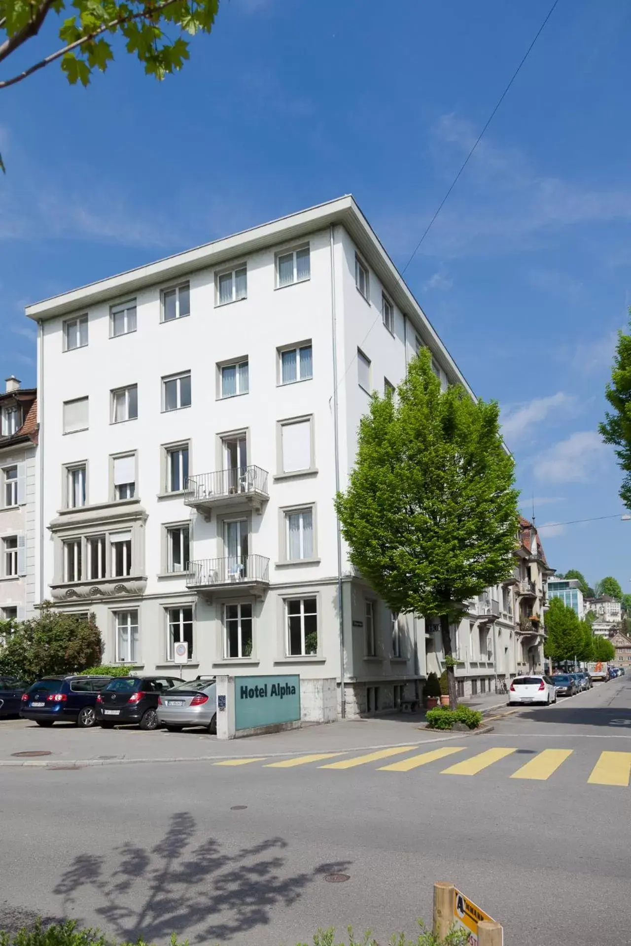 Facade/entrance, Property Building in Hotel Alpha