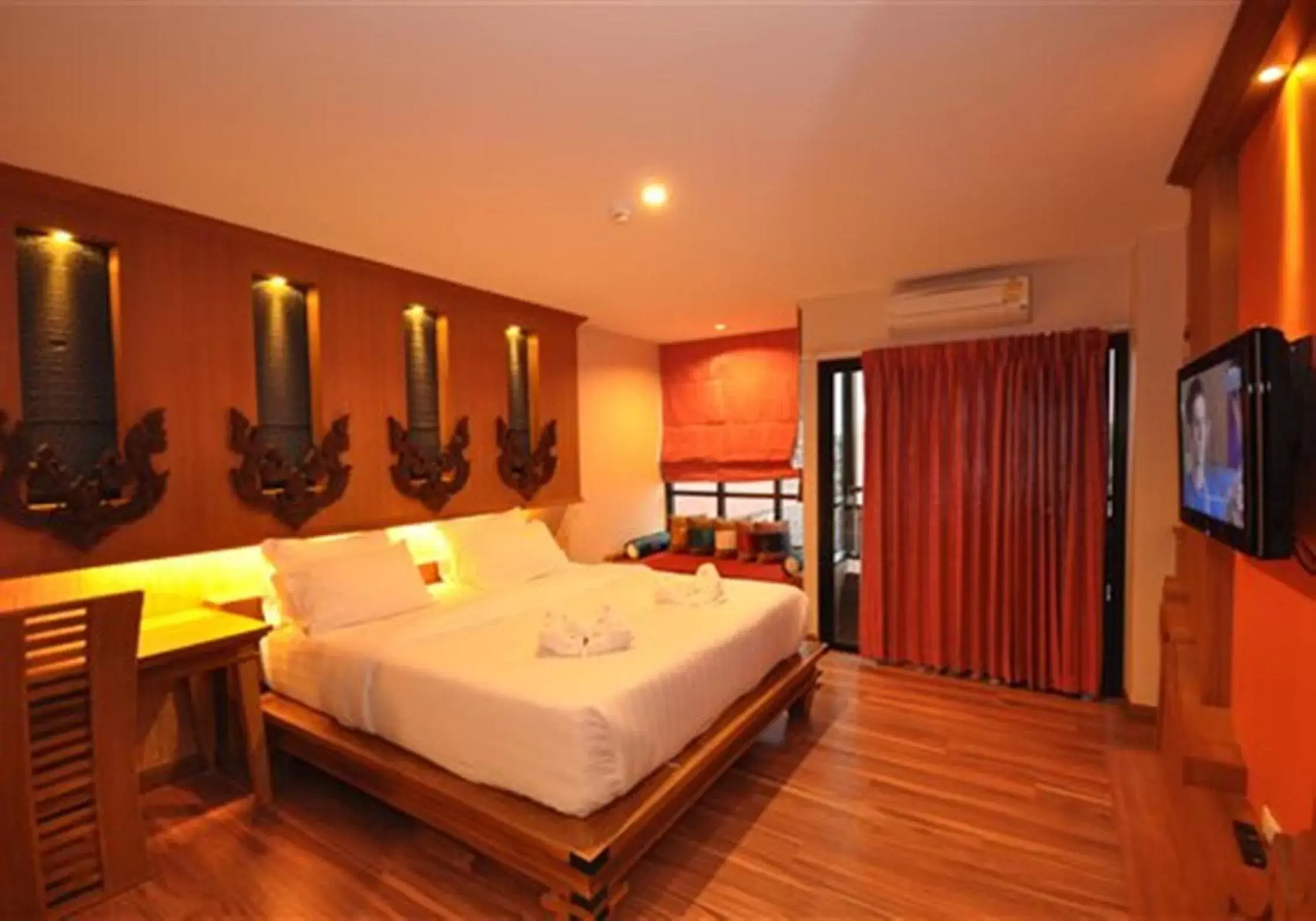 Bed in Chalelarn Hotel Hua Hin