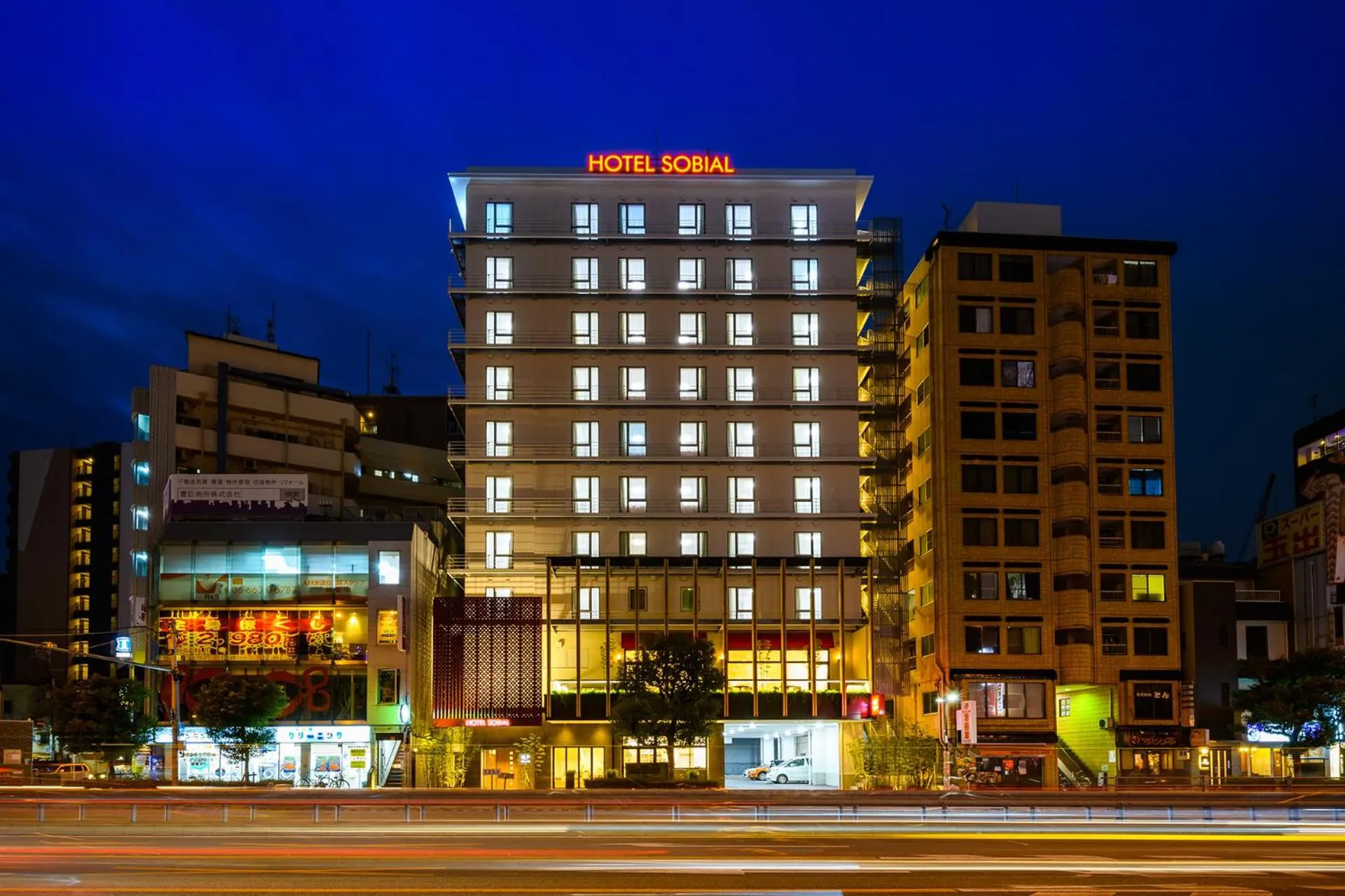 Property building in Hotel Sobial Namba Daikokucho