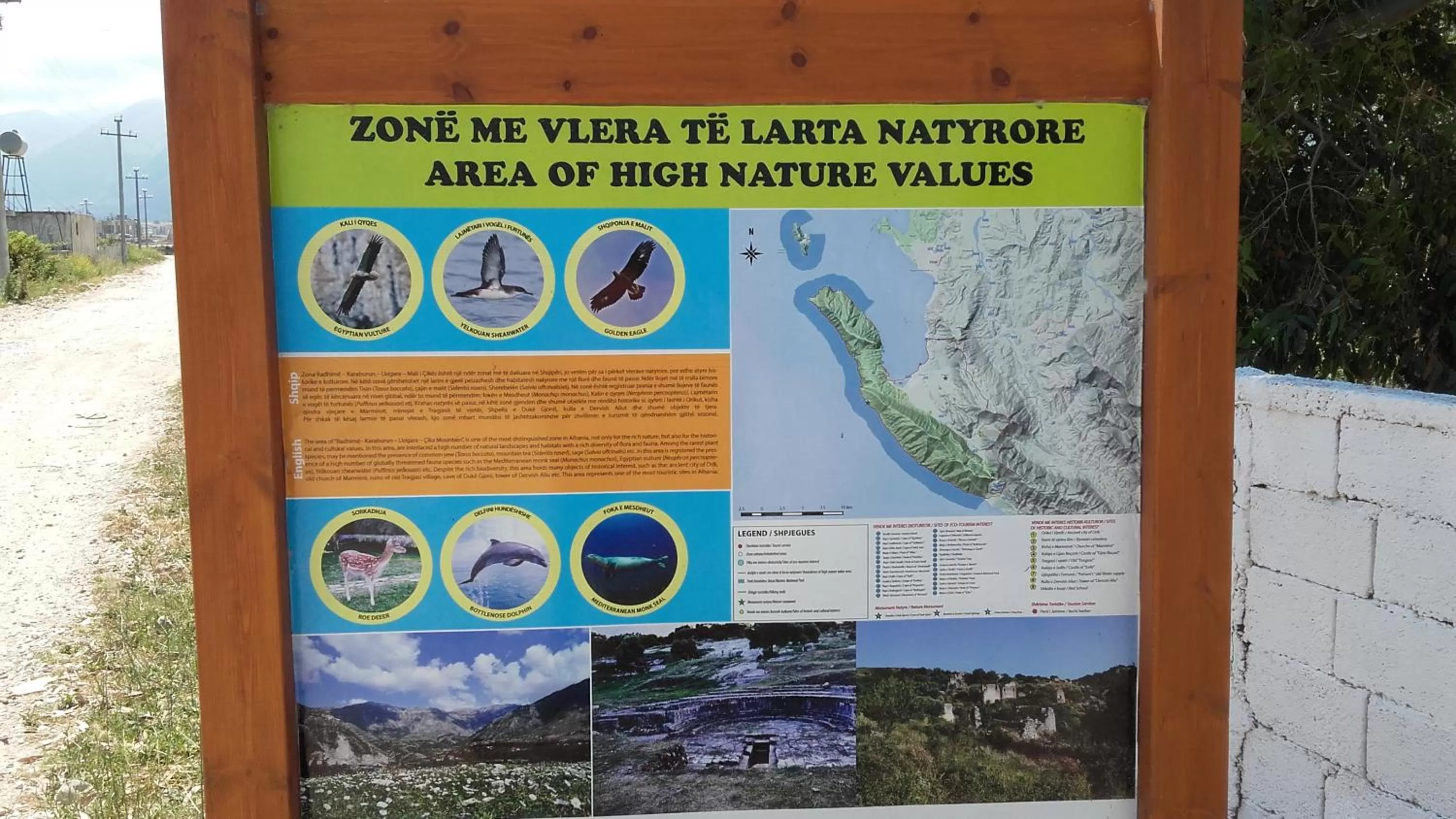 Nearby landmark in Maxola's Dream Orikum