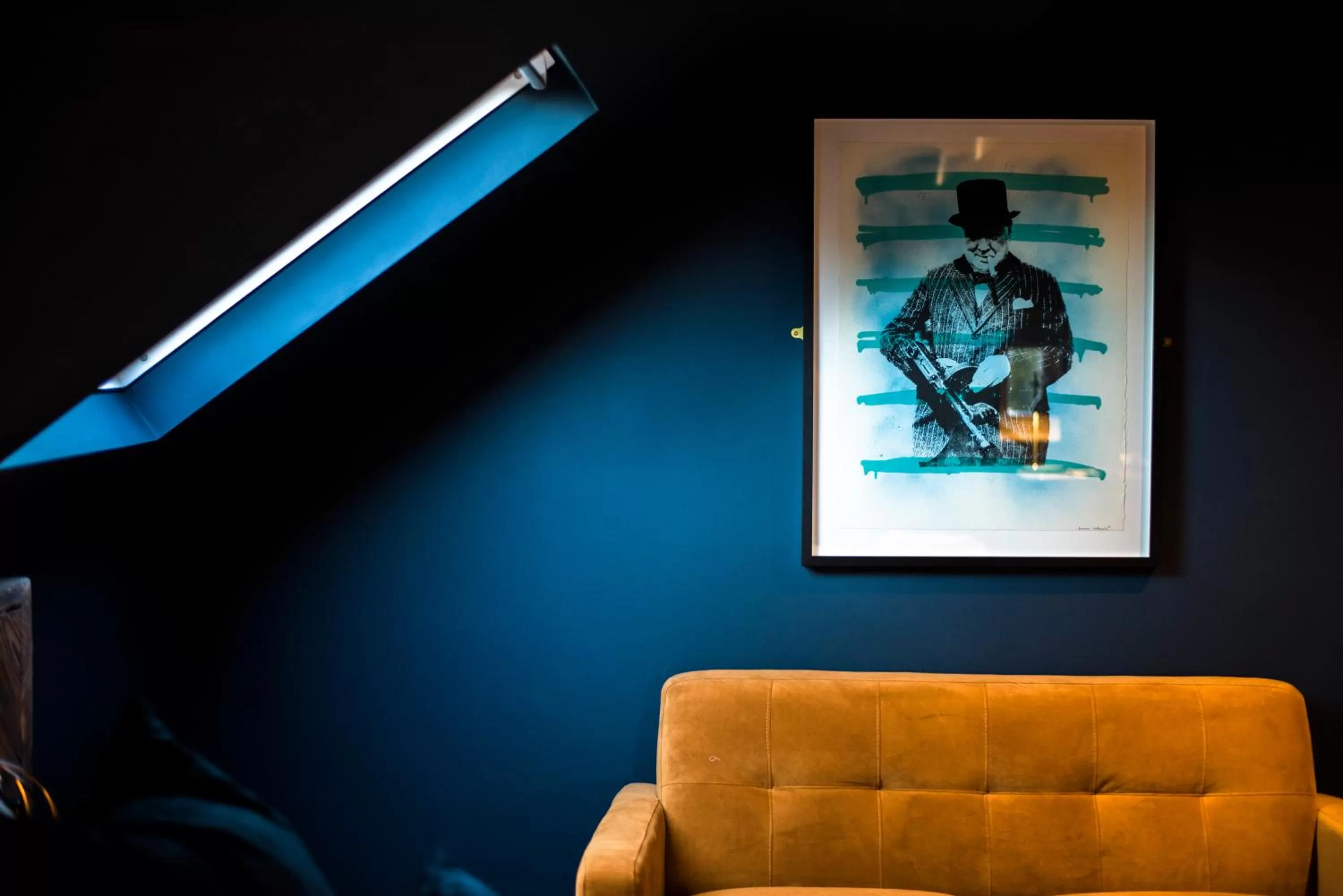 Decorative detail in The Lodge Duxford