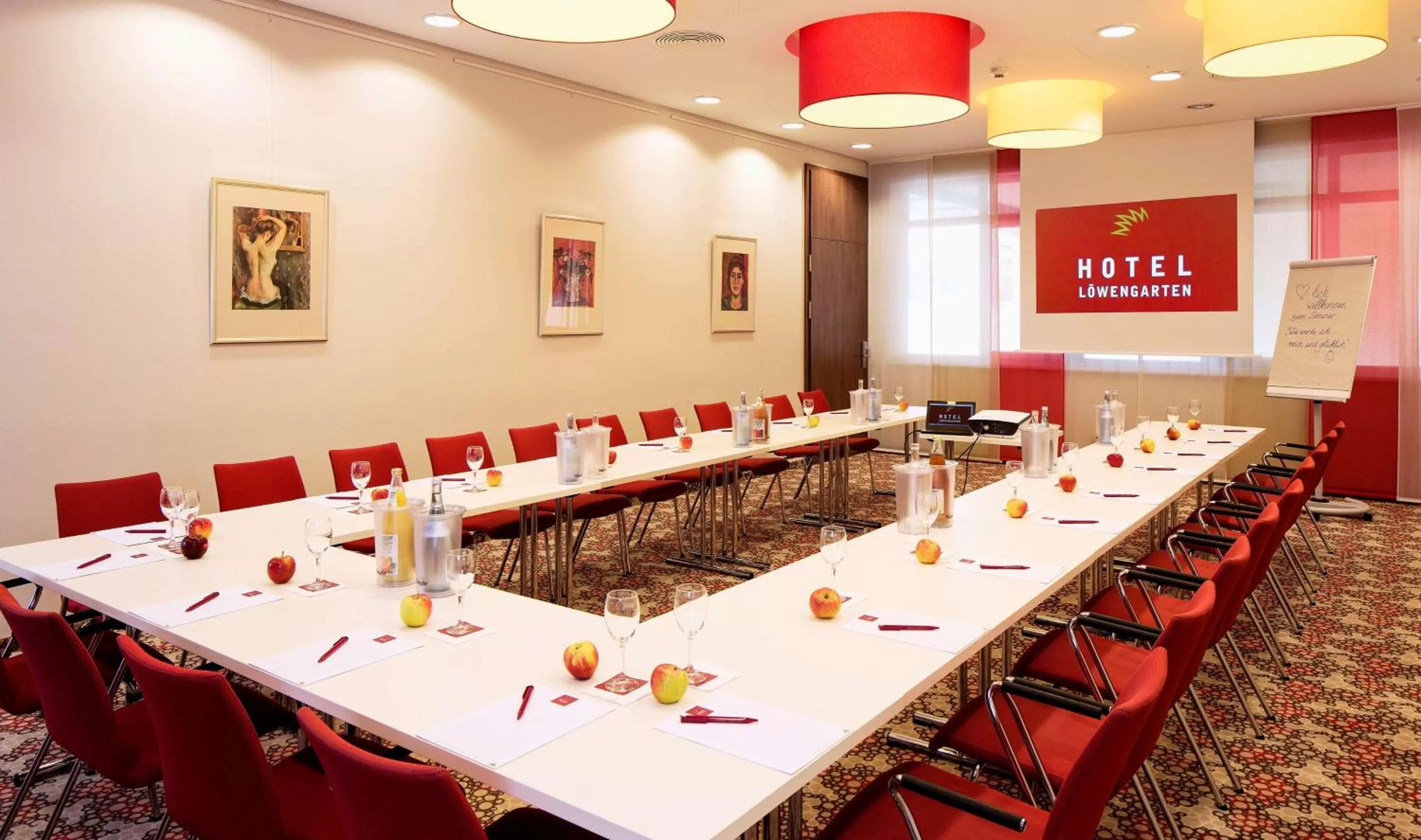 On site in Hotel Löwengarten