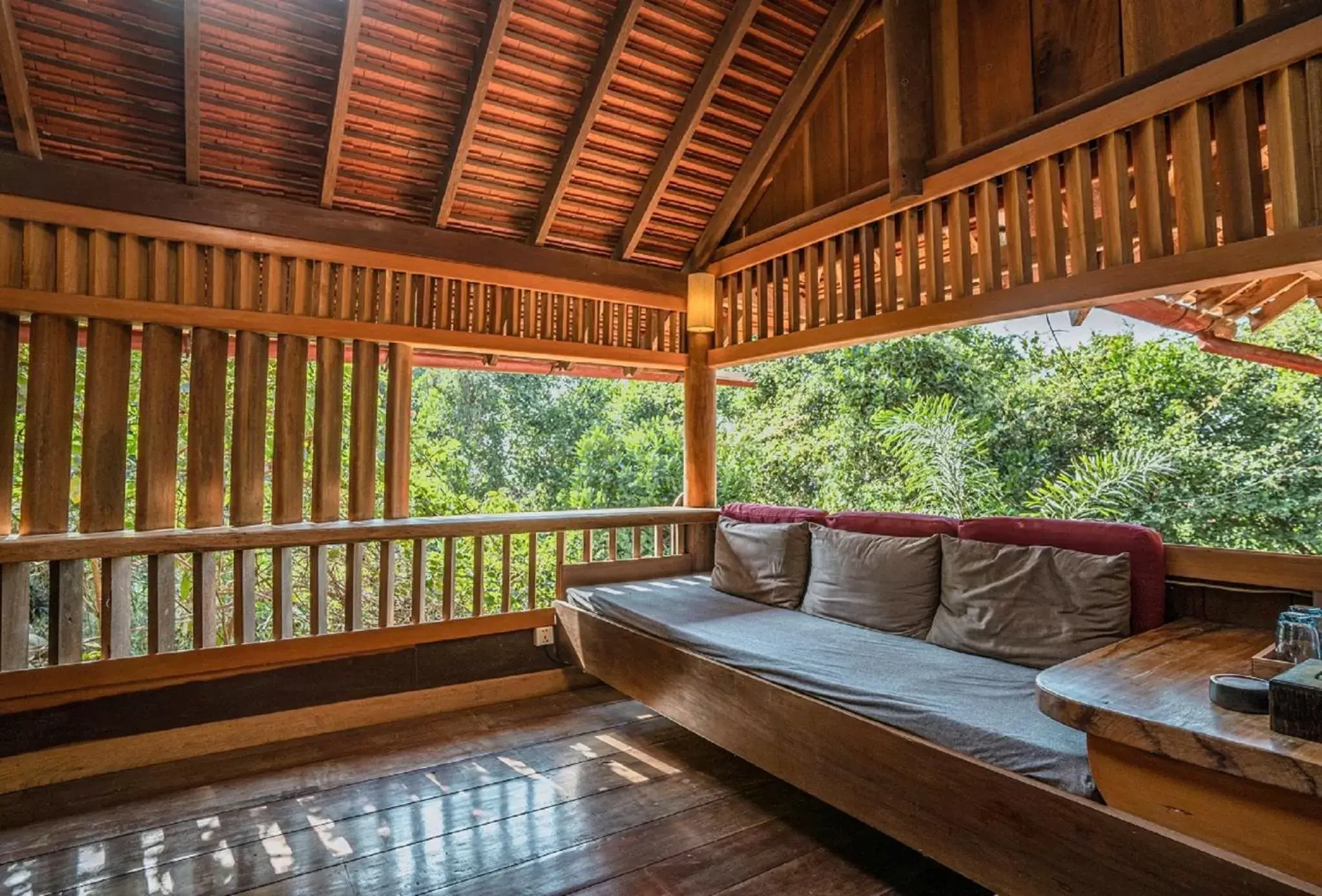 Seating area in Veranda Natural Resort