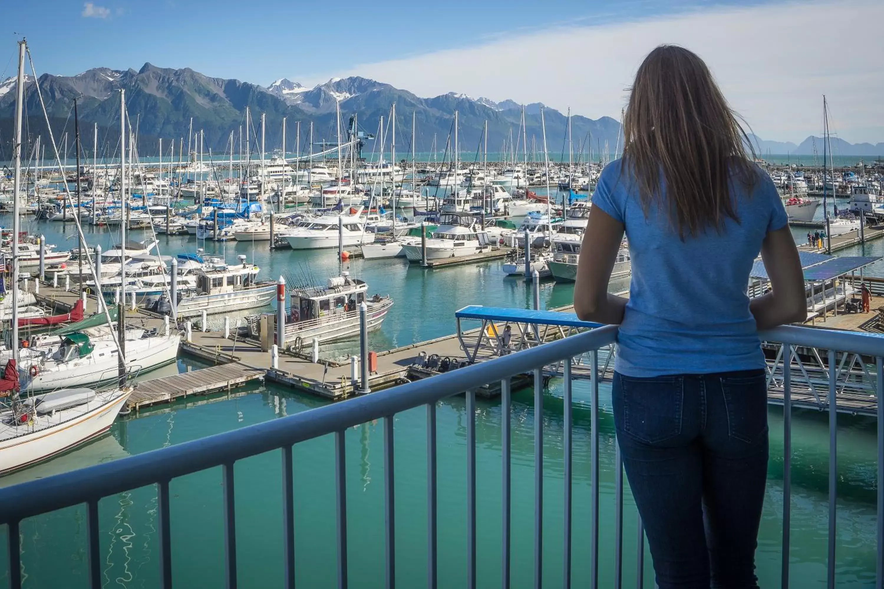 Balcony/Terrace in Harbor 360 Hotel Seward