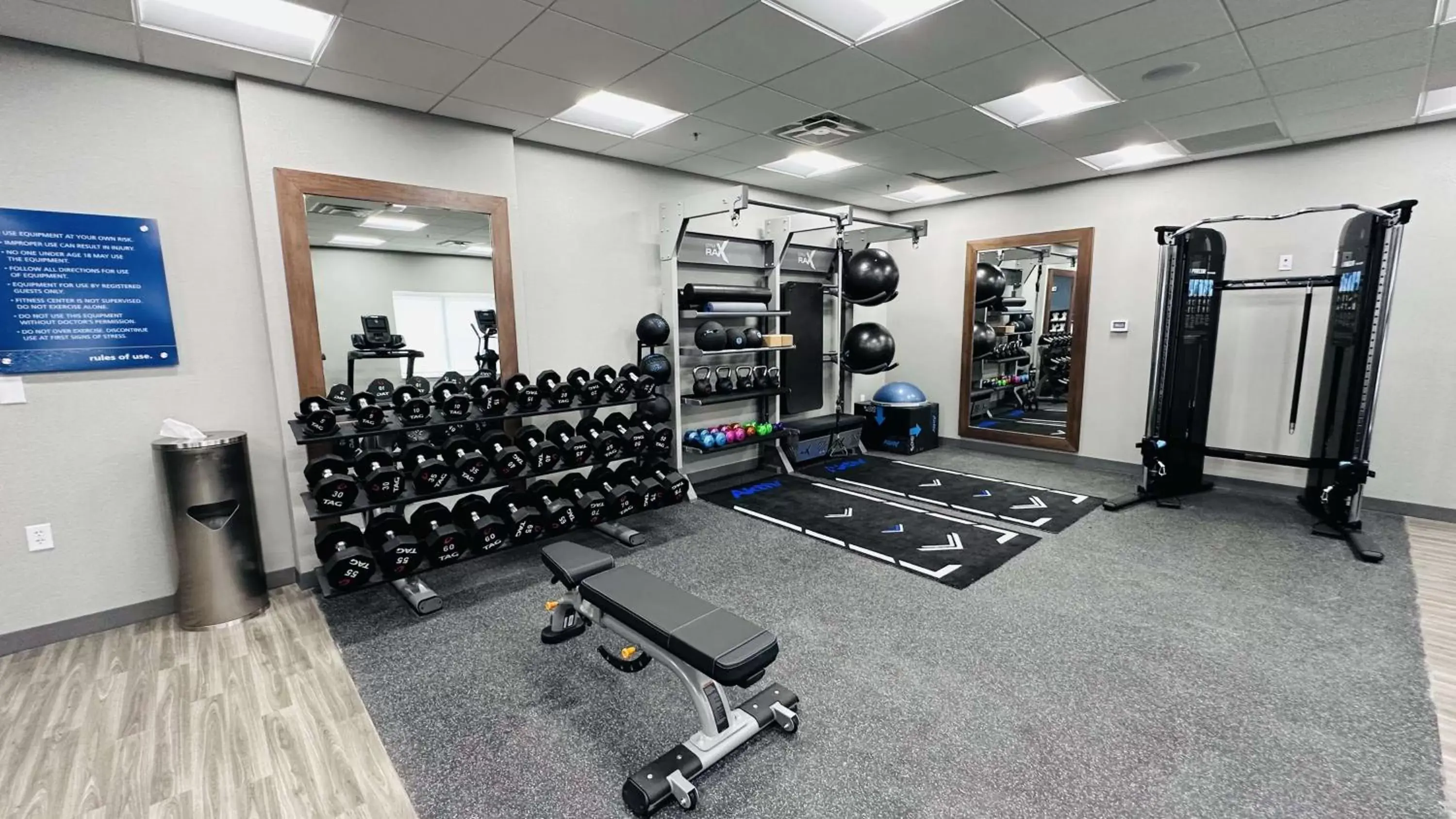 Fitness centre/facilities, Fitness Center/Facilities in Hampton Inn & Suites Weatherford, Tx