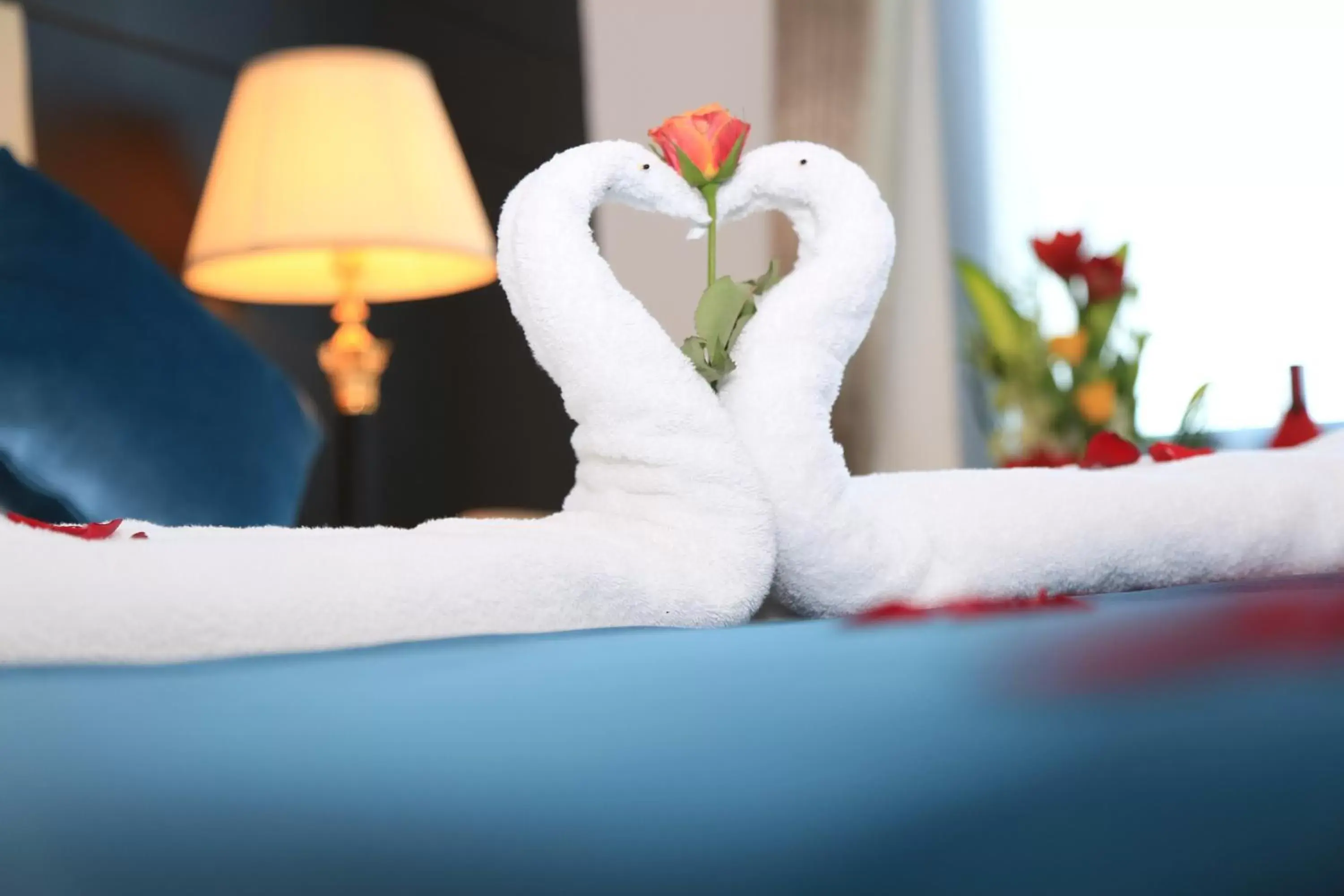 Decorative detail, Bed in The Olive Hotel, Juffair