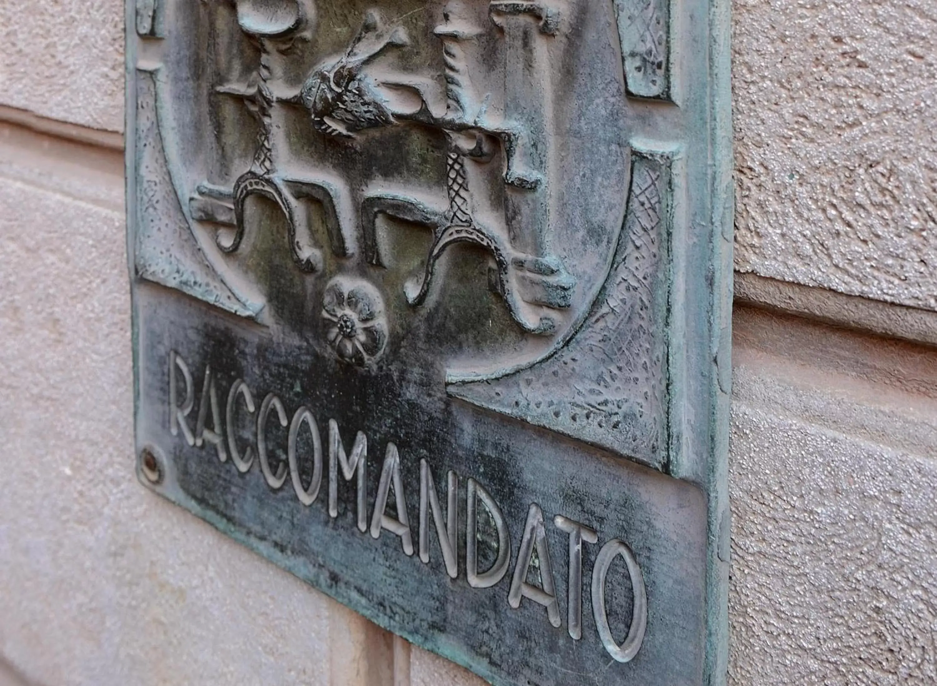 Decorative detail, Property Logo/Sign in Hotel Paganelli