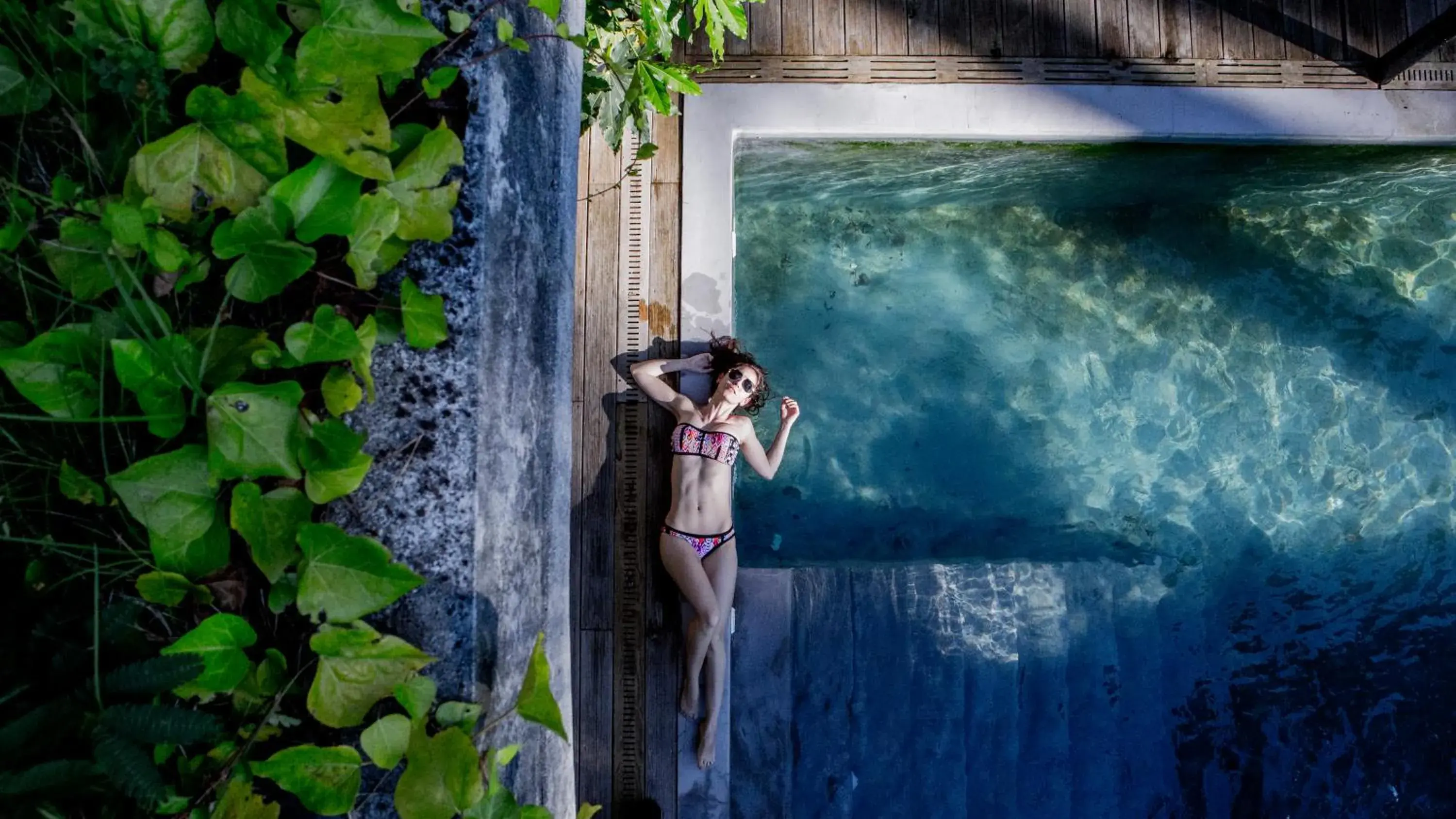 Swimming pool in Hôtel Ville d'Hiver